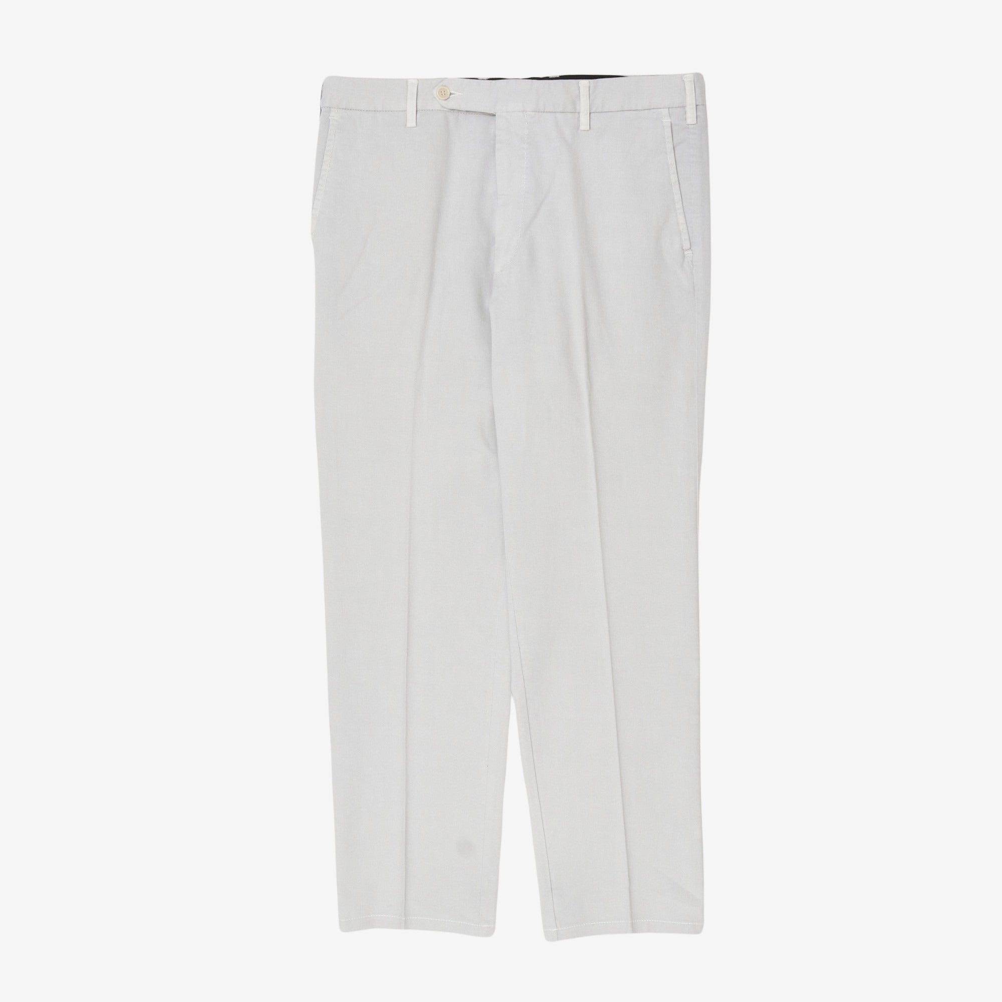 Cotton Pleated Chinos (34W x 28.5L)