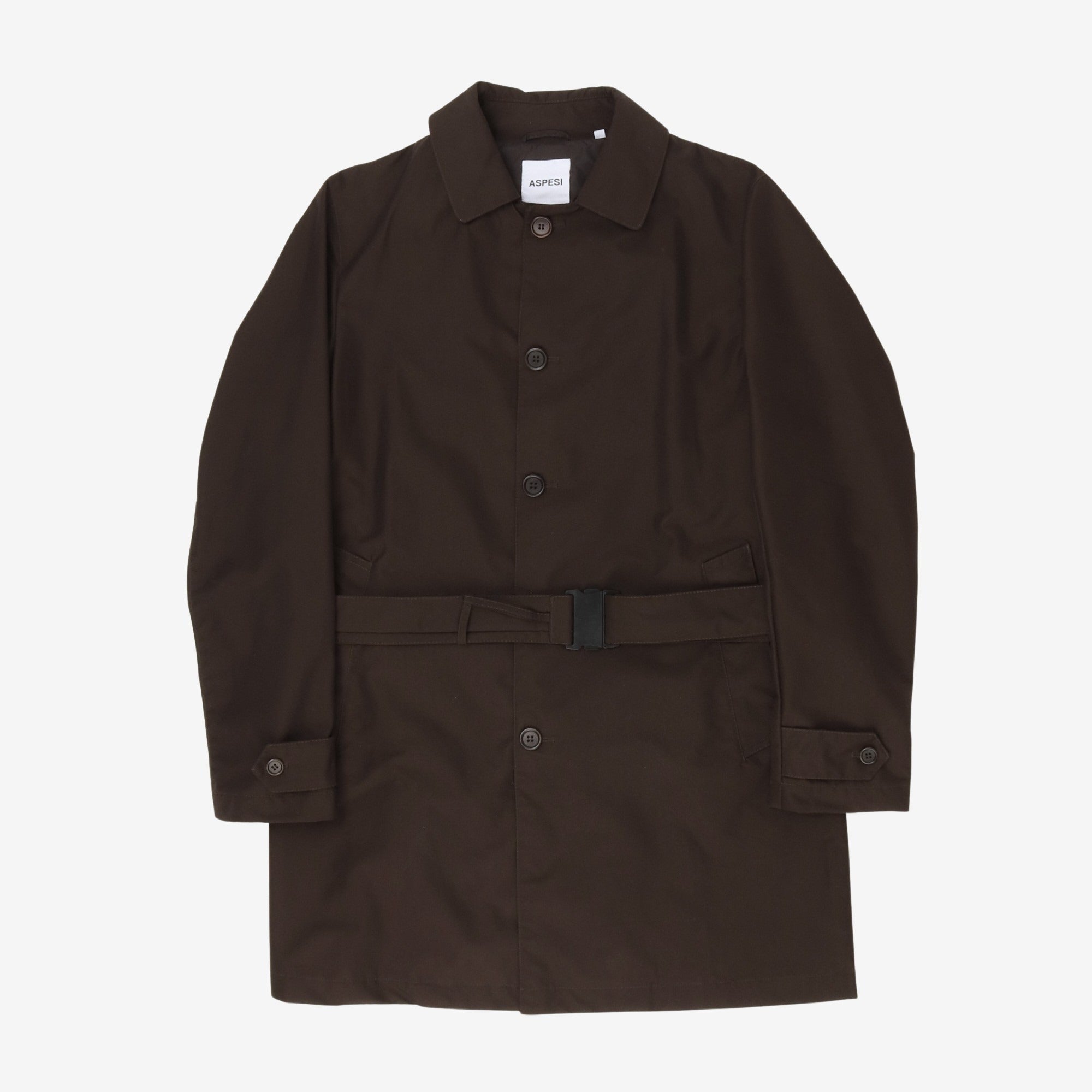 Belted Rain Mac