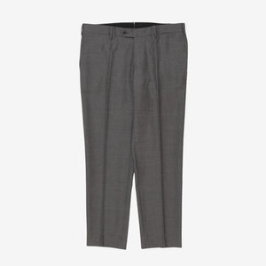 Wool Pleated Trousers (34W x 29L)