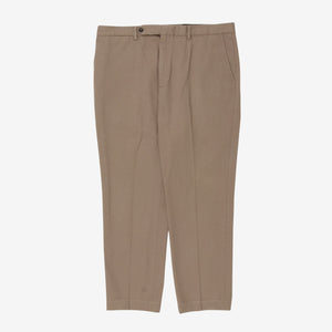 Flat Front Cotton Trouser (38W X 29.5L)