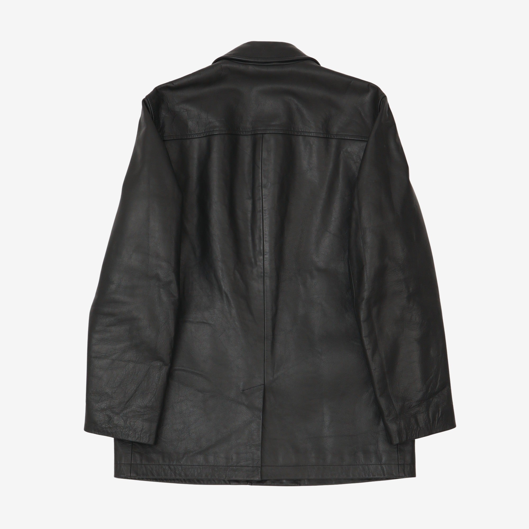 Leather Car Coat