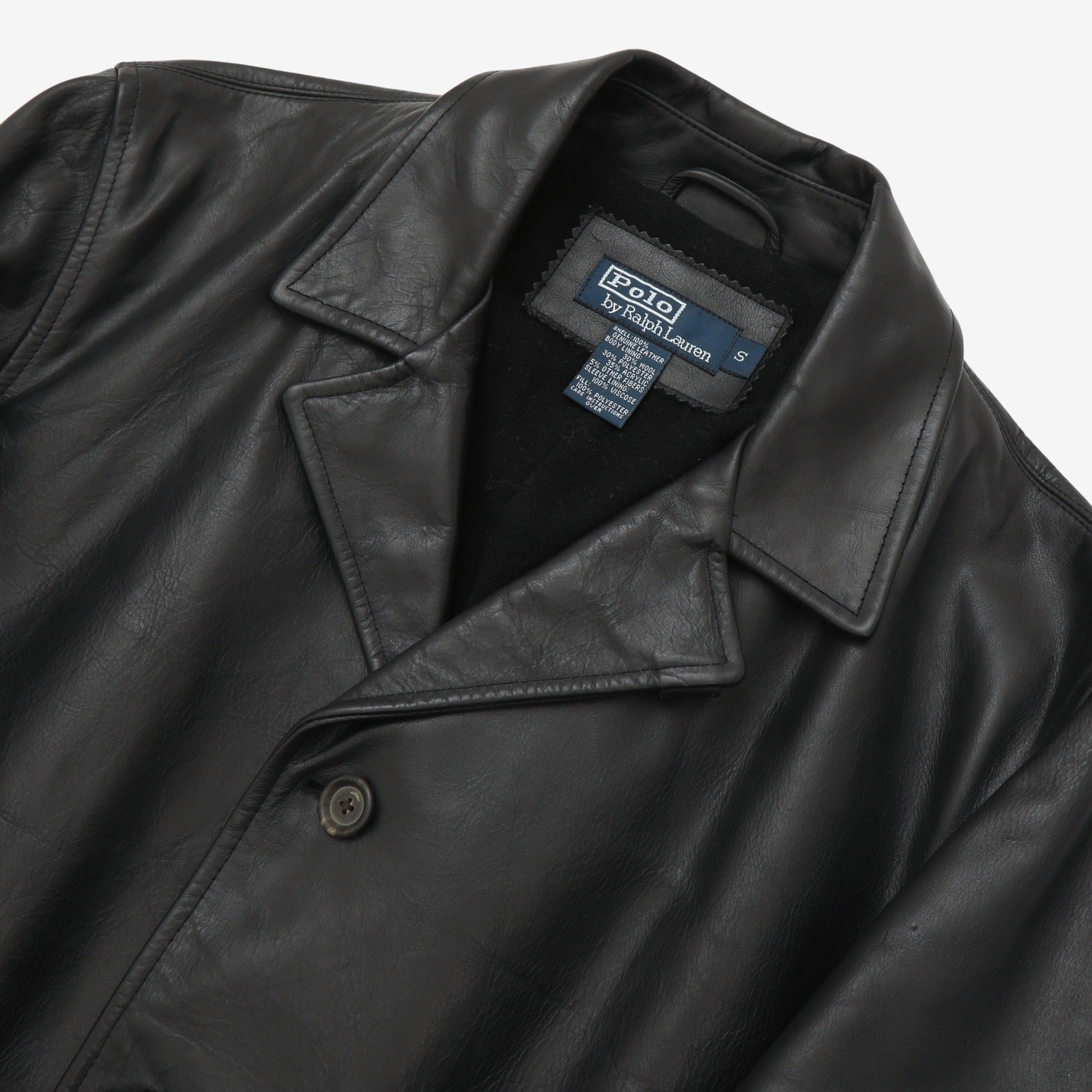 Leather Car Coat