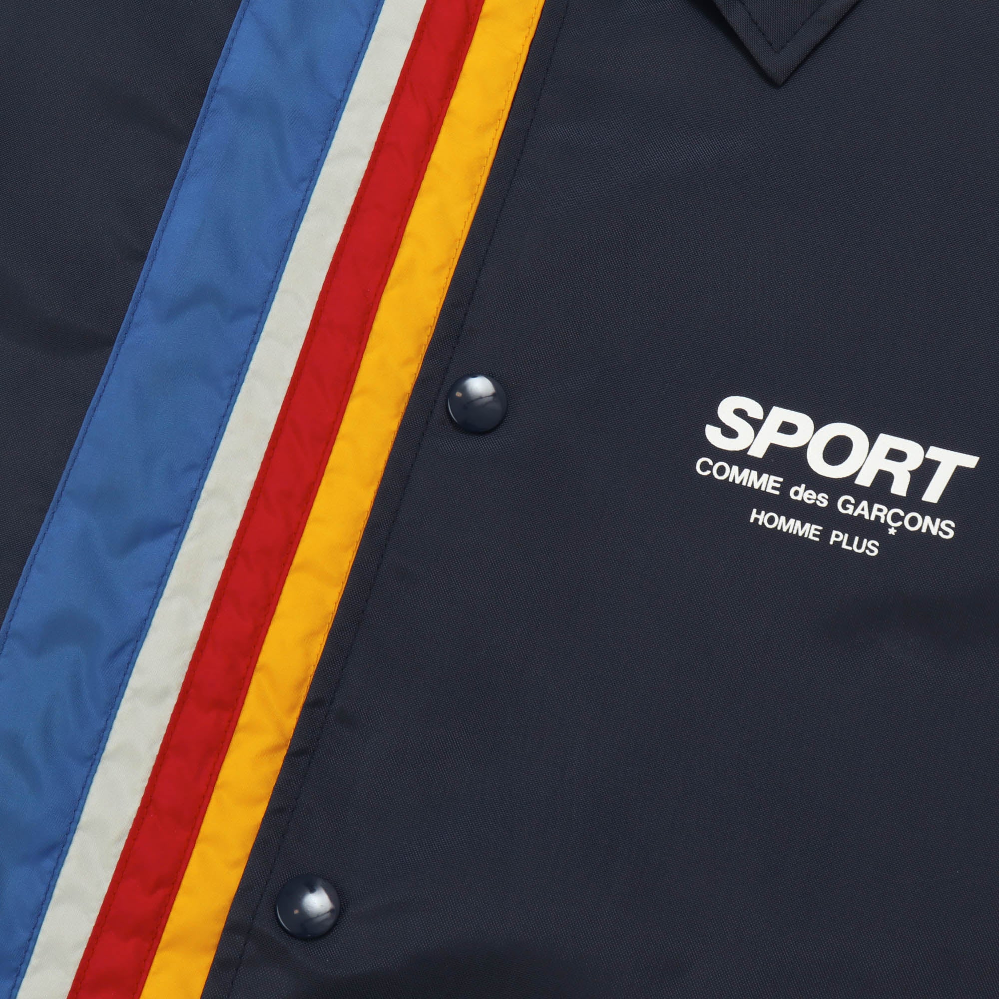 Homme Plus Sport Stripe Switching Jacket