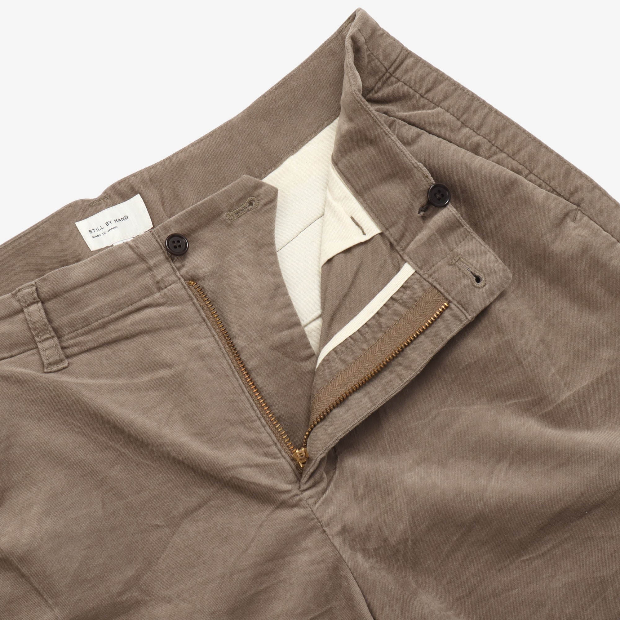 Brushed Cotton Trousers