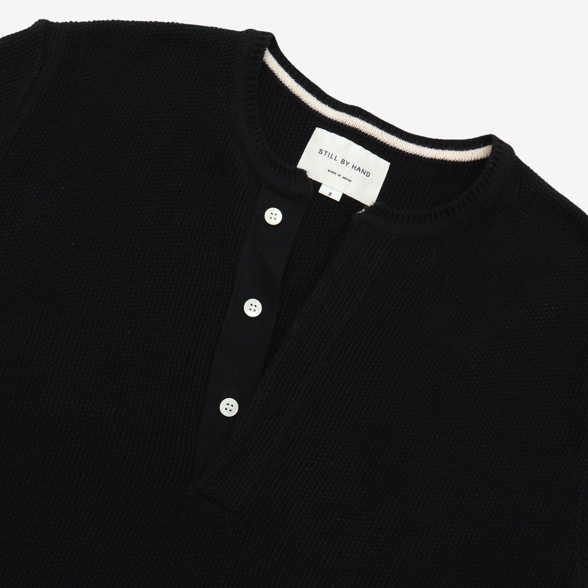 SS Knitted Henley