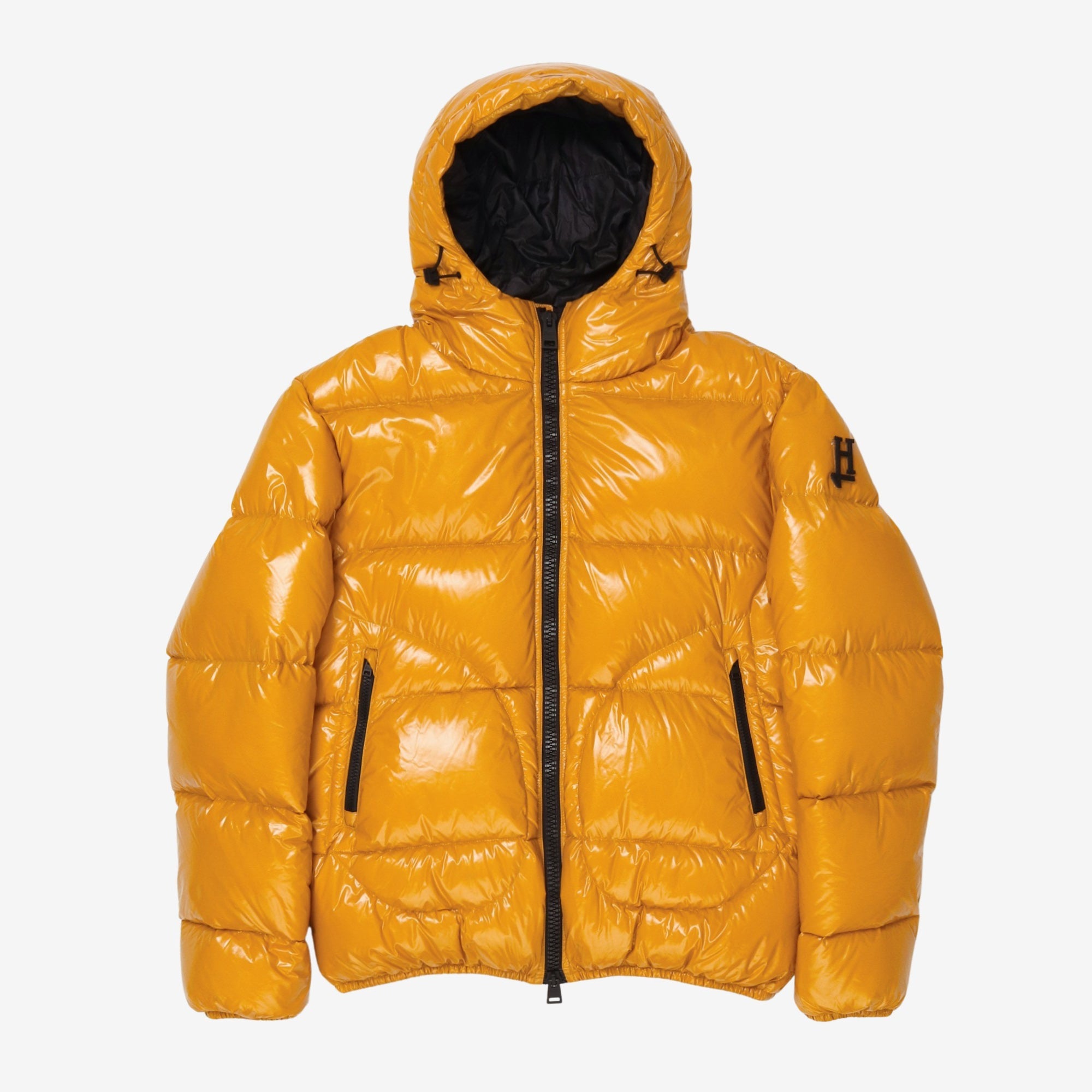 Logo Patch Padded Down Jacket