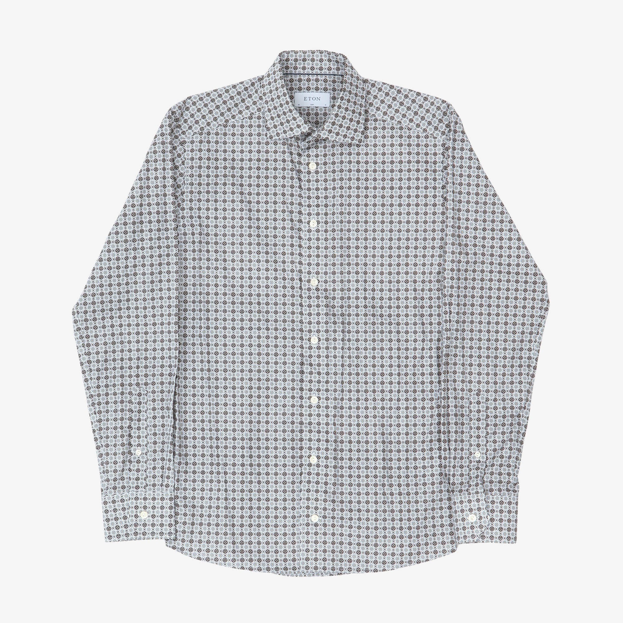 Patterned Cotton Shirt