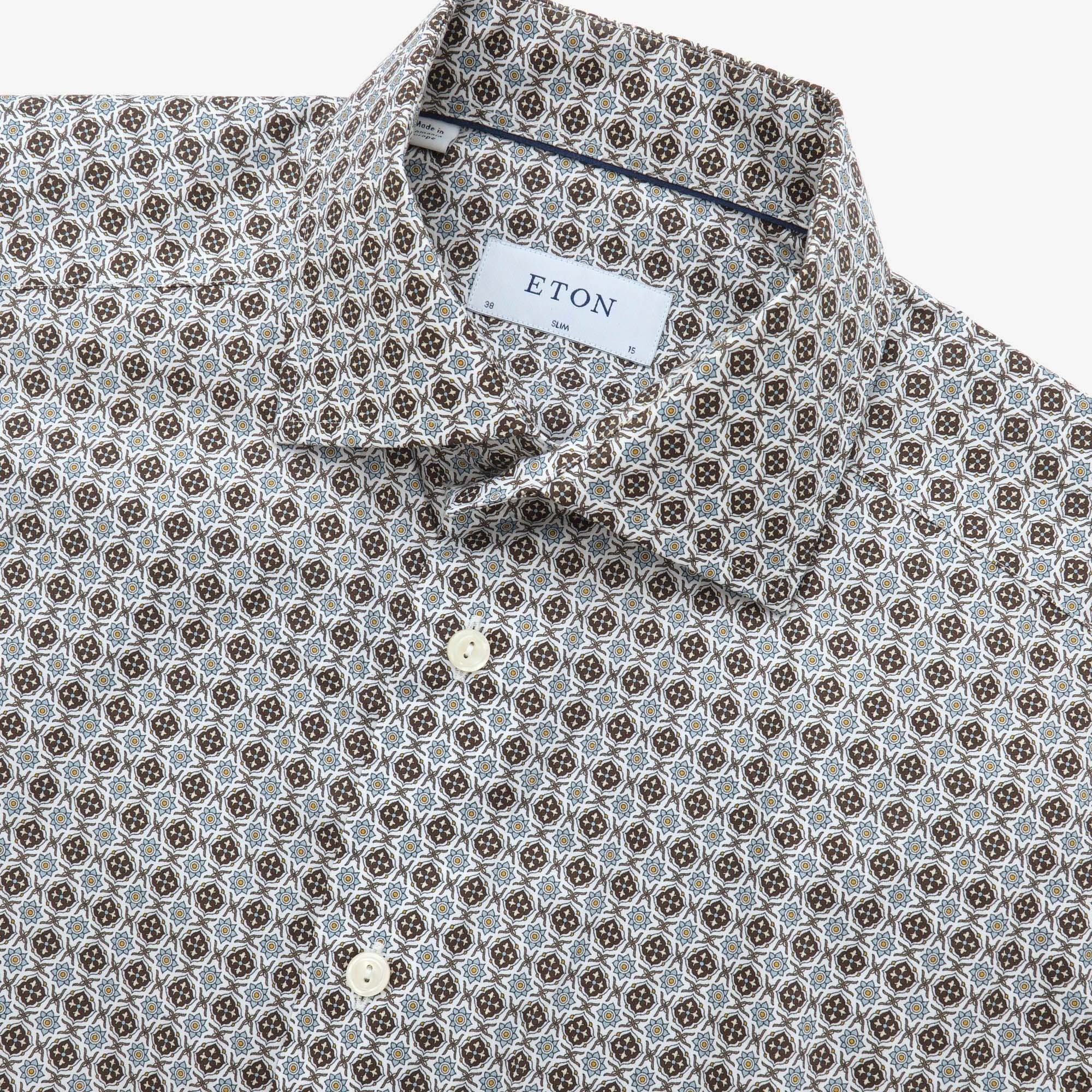 Patterned Cotton Shirt