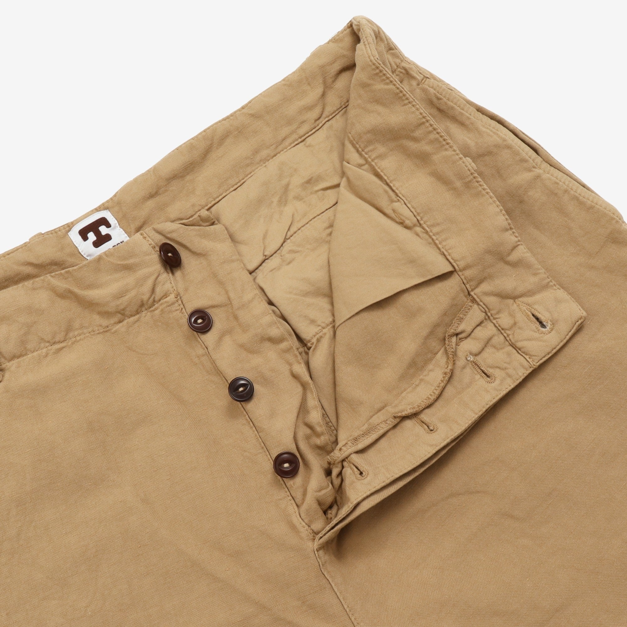 Linen Blend Trousers