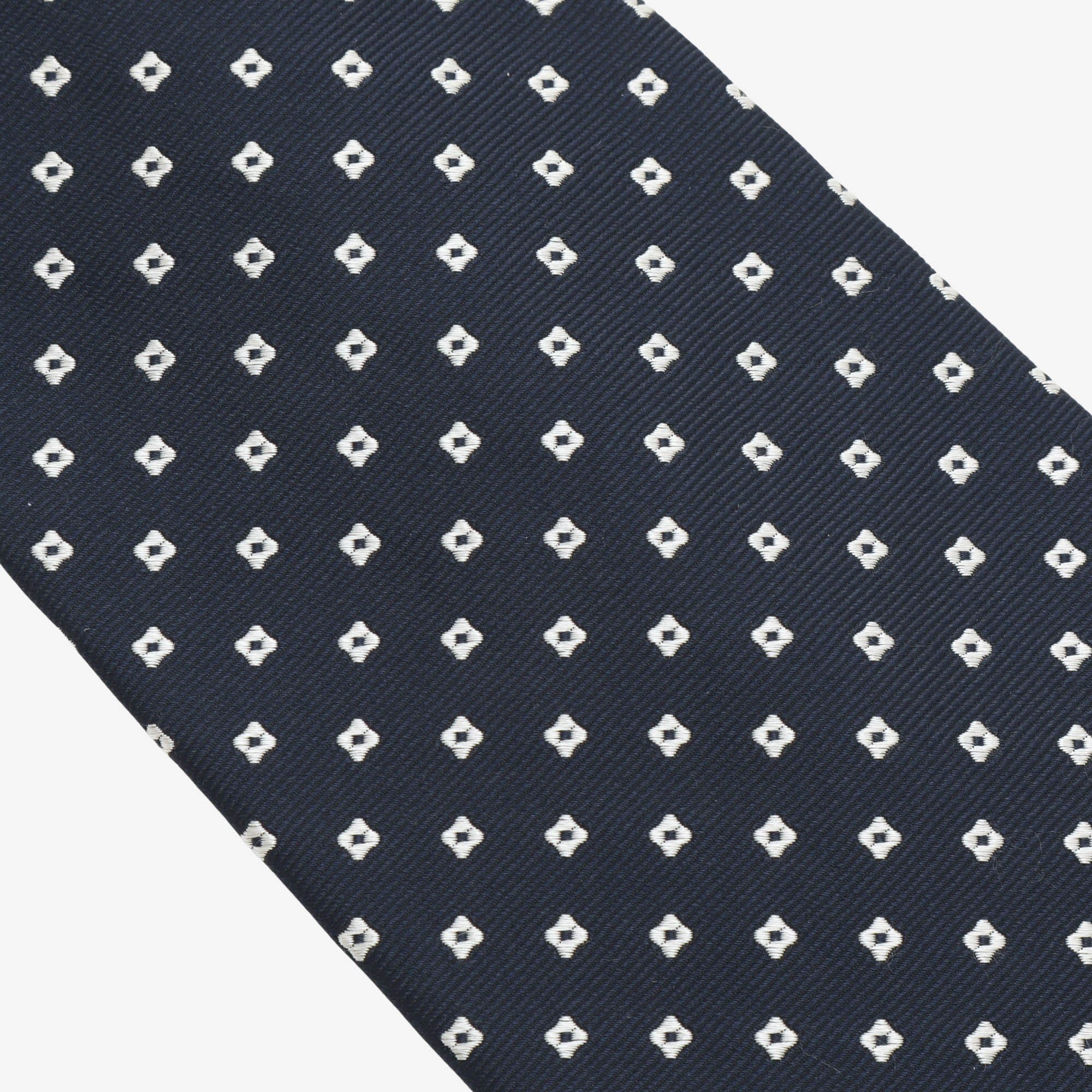 Geometric Pattern Silk Tie