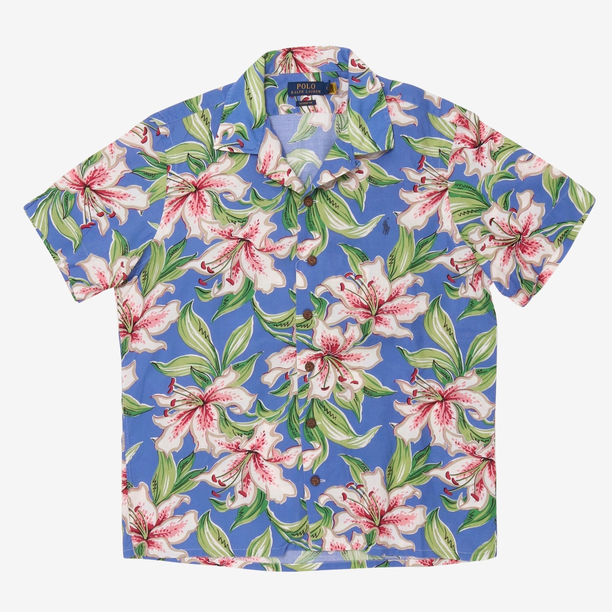 SS Cotton Flower Shirt