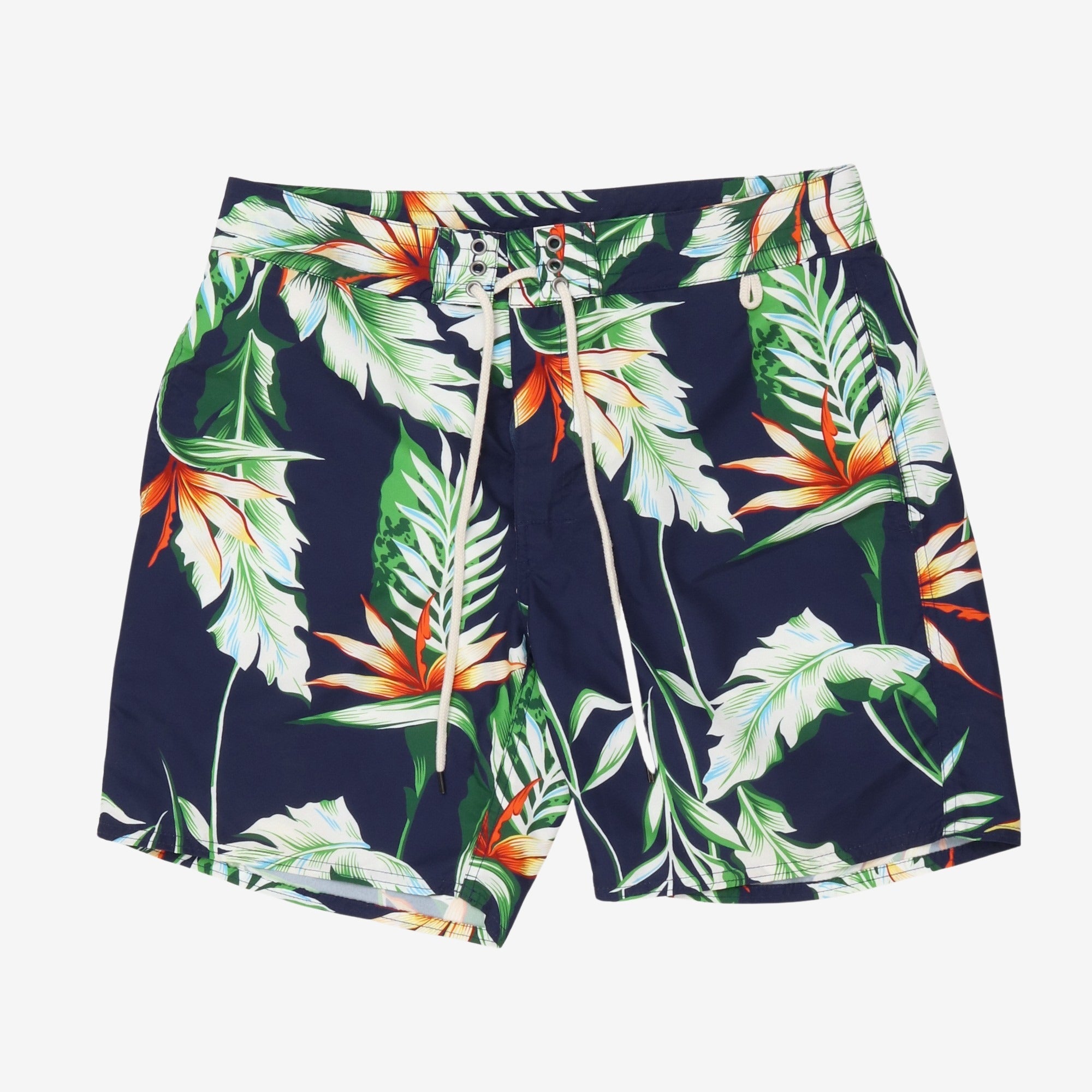 Flower Patterned Swim Shorts