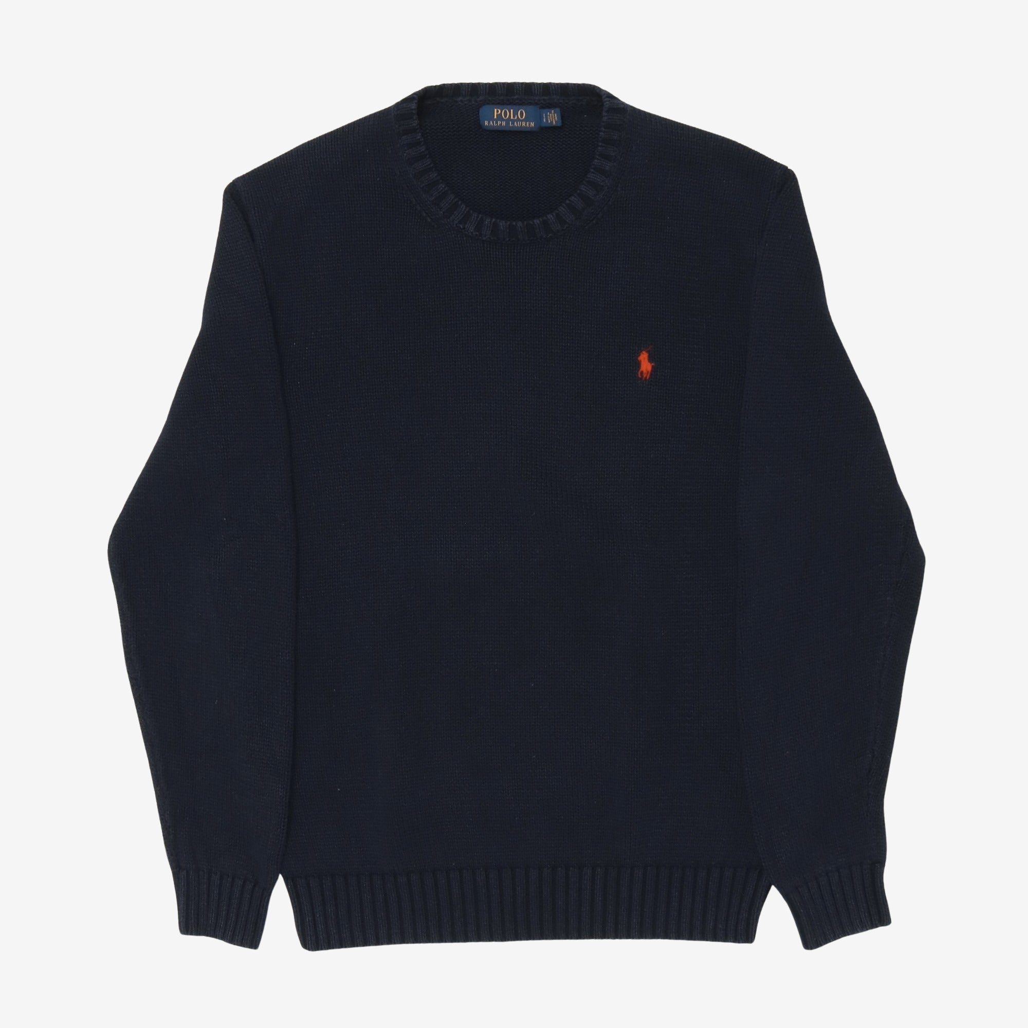 Cotton Crewneck Sweater