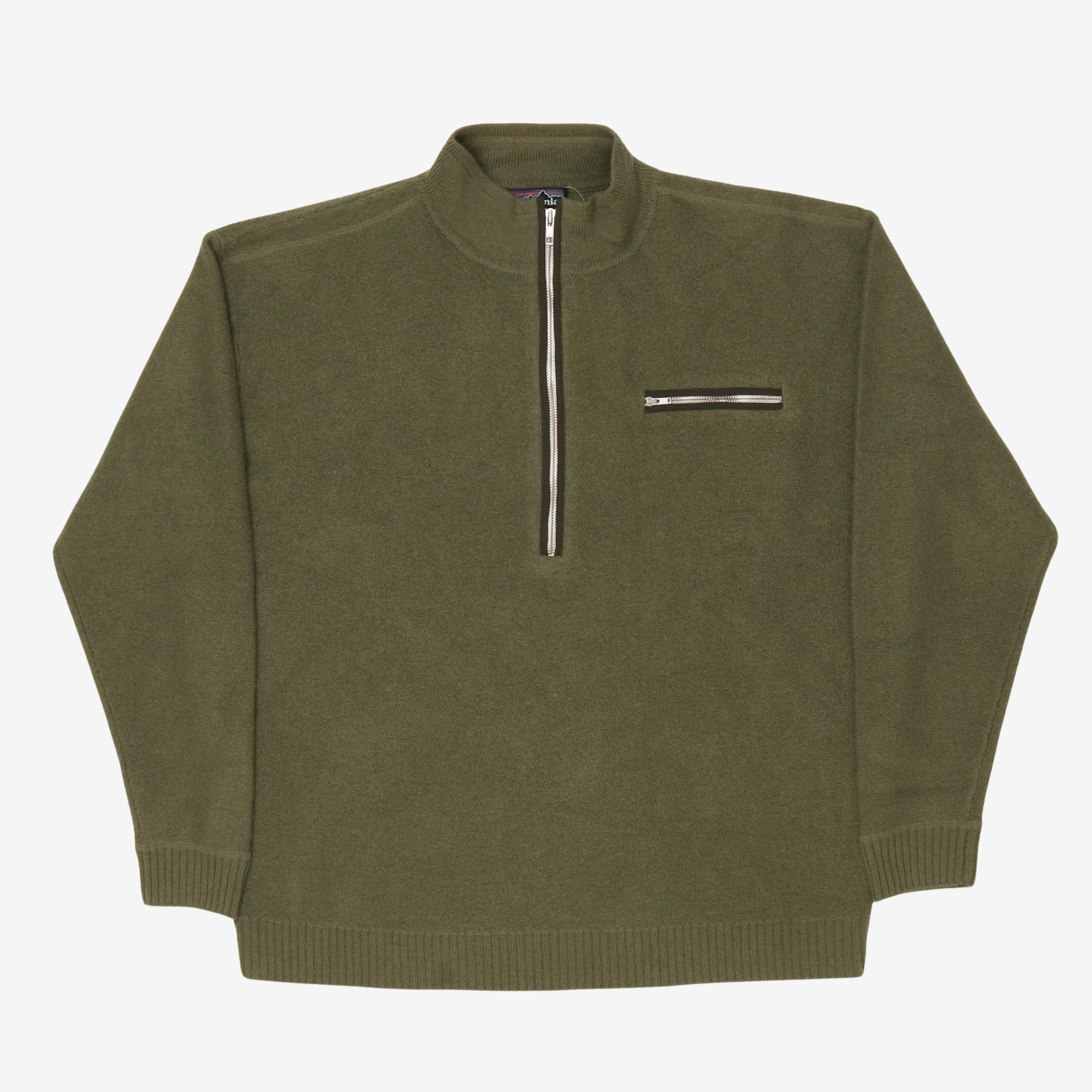 Half Zip Wool Fleece