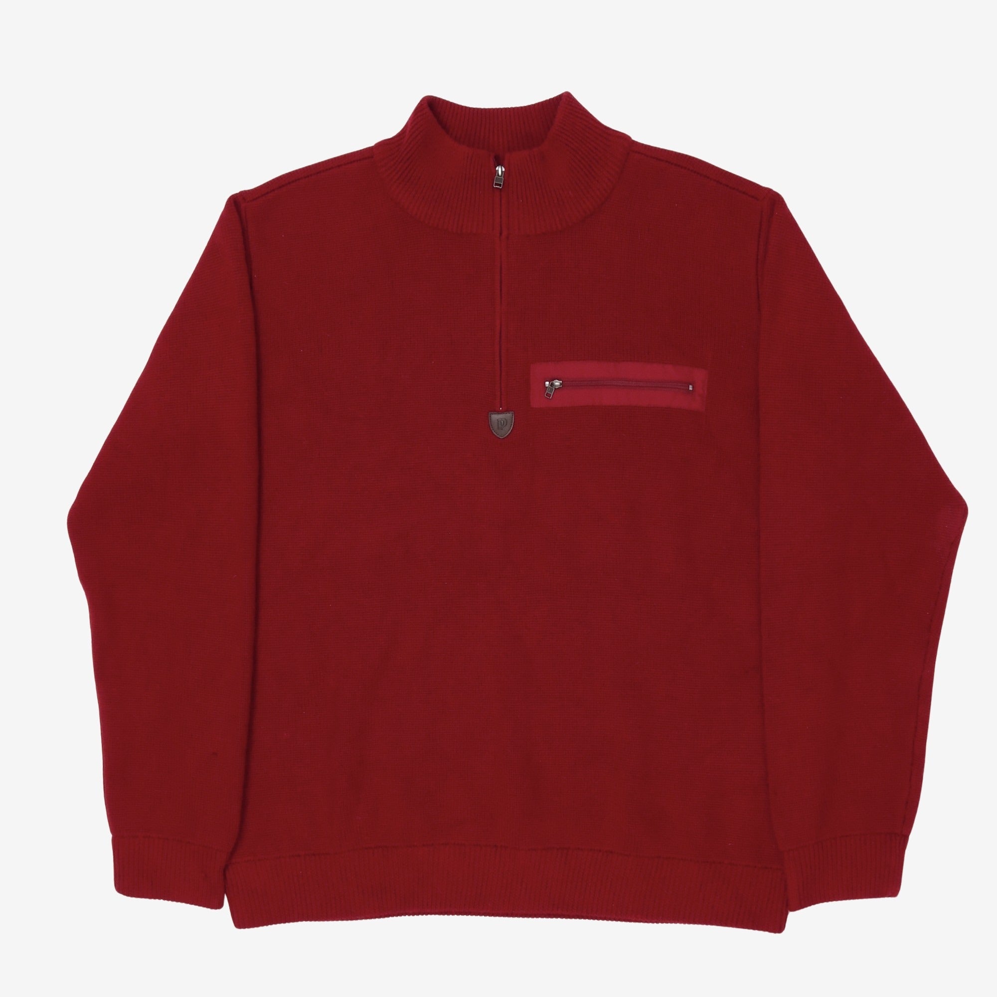 Wool Quarter Zip