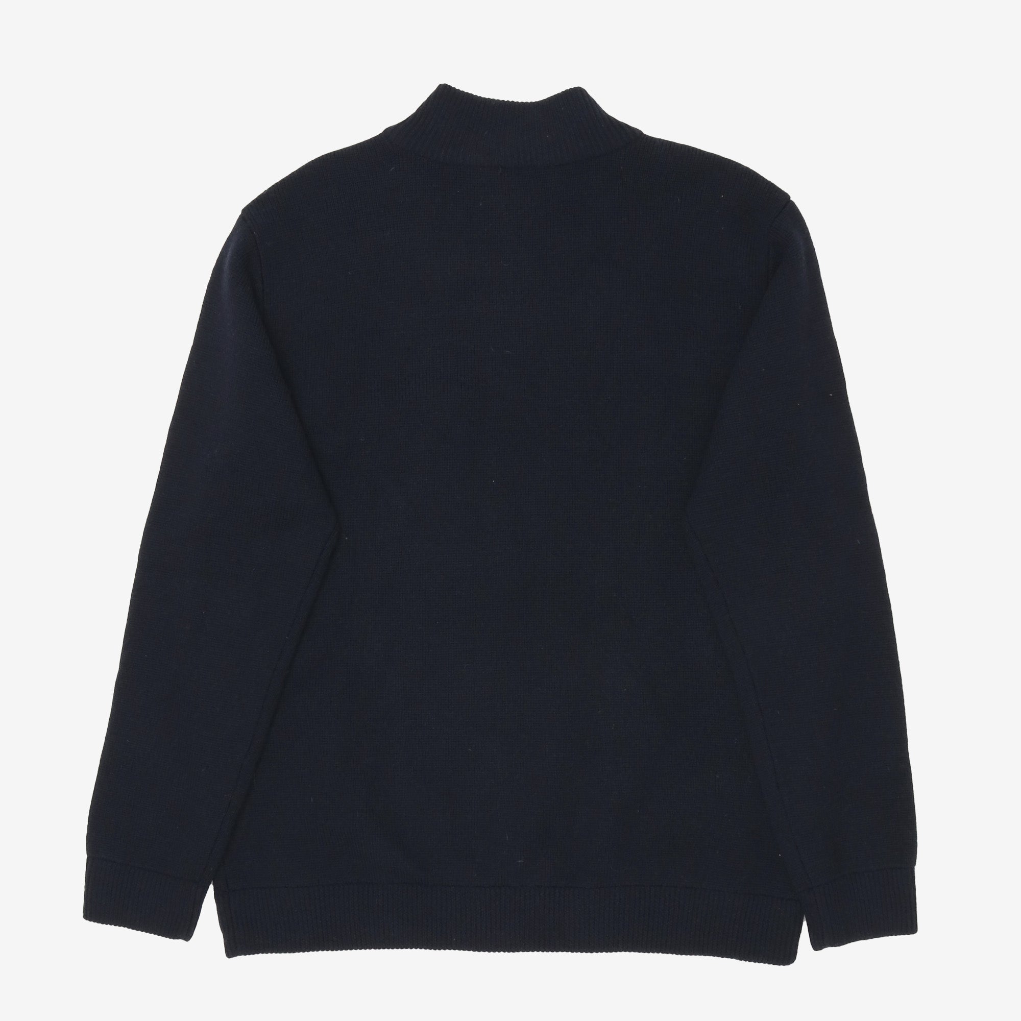 Quarter Zip Wool Pullover