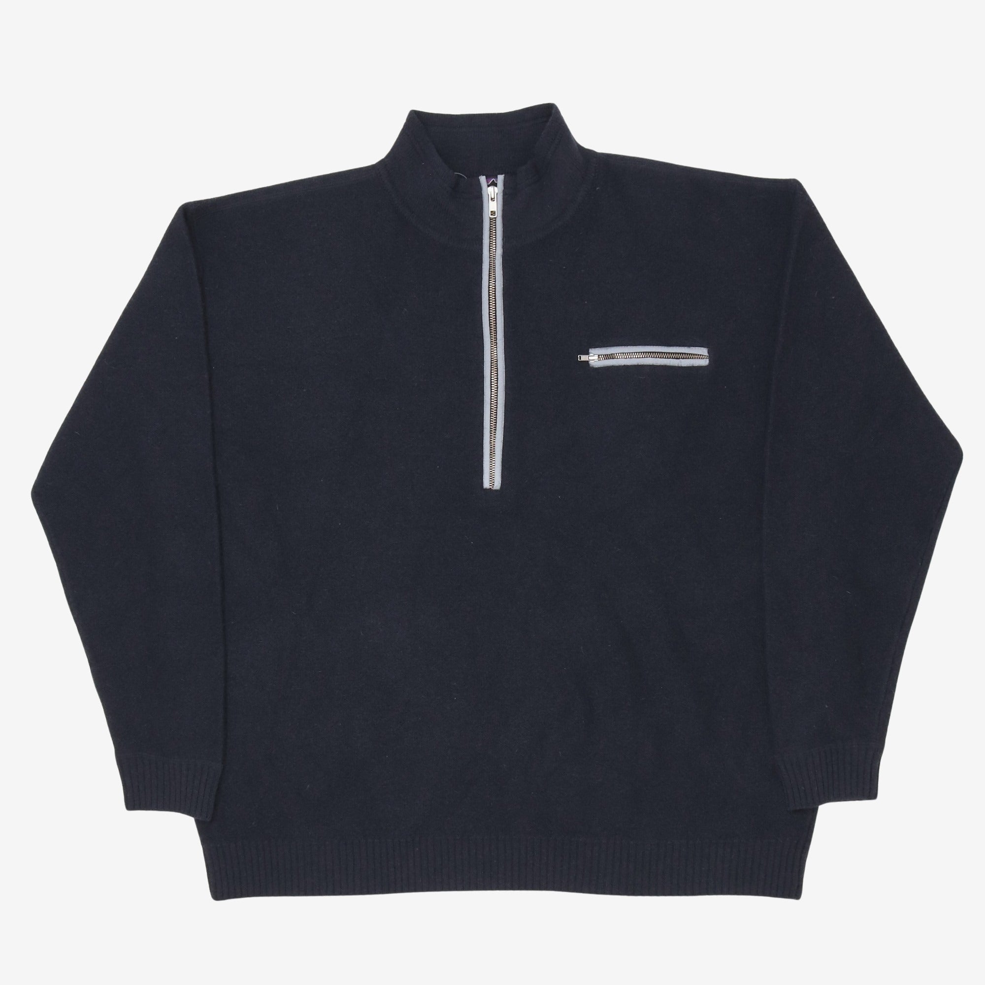 Wool Quarter Zip