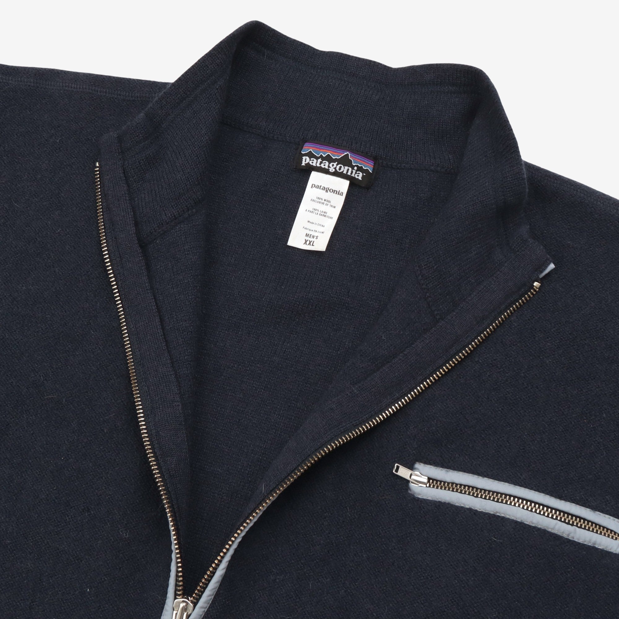 Wool Quarter Zip