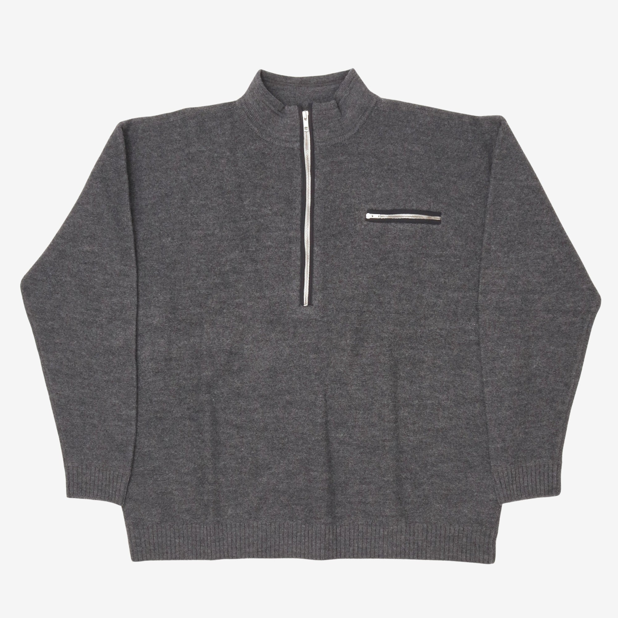 Wool Quarter Zip