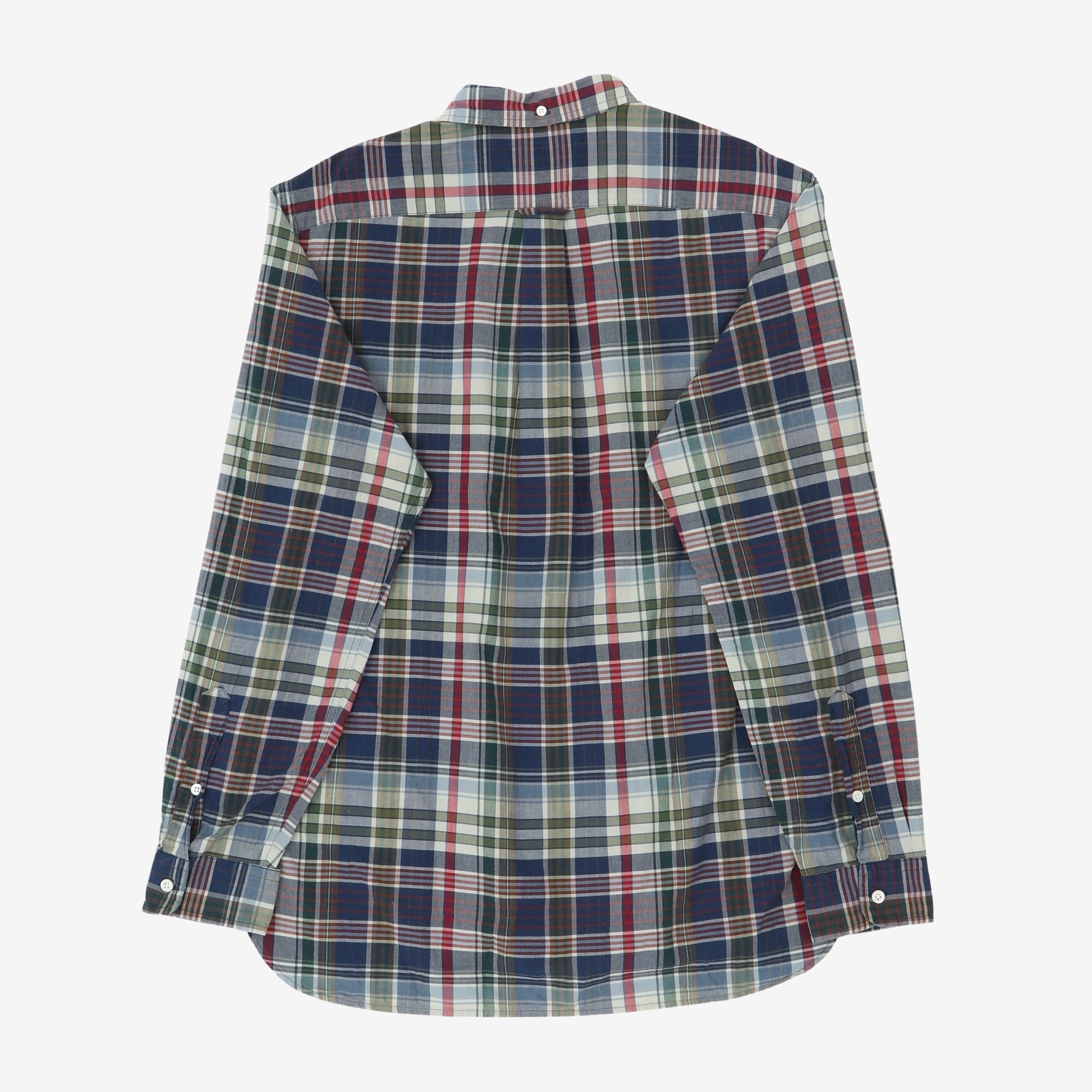 BD Check Madras PO Shirt