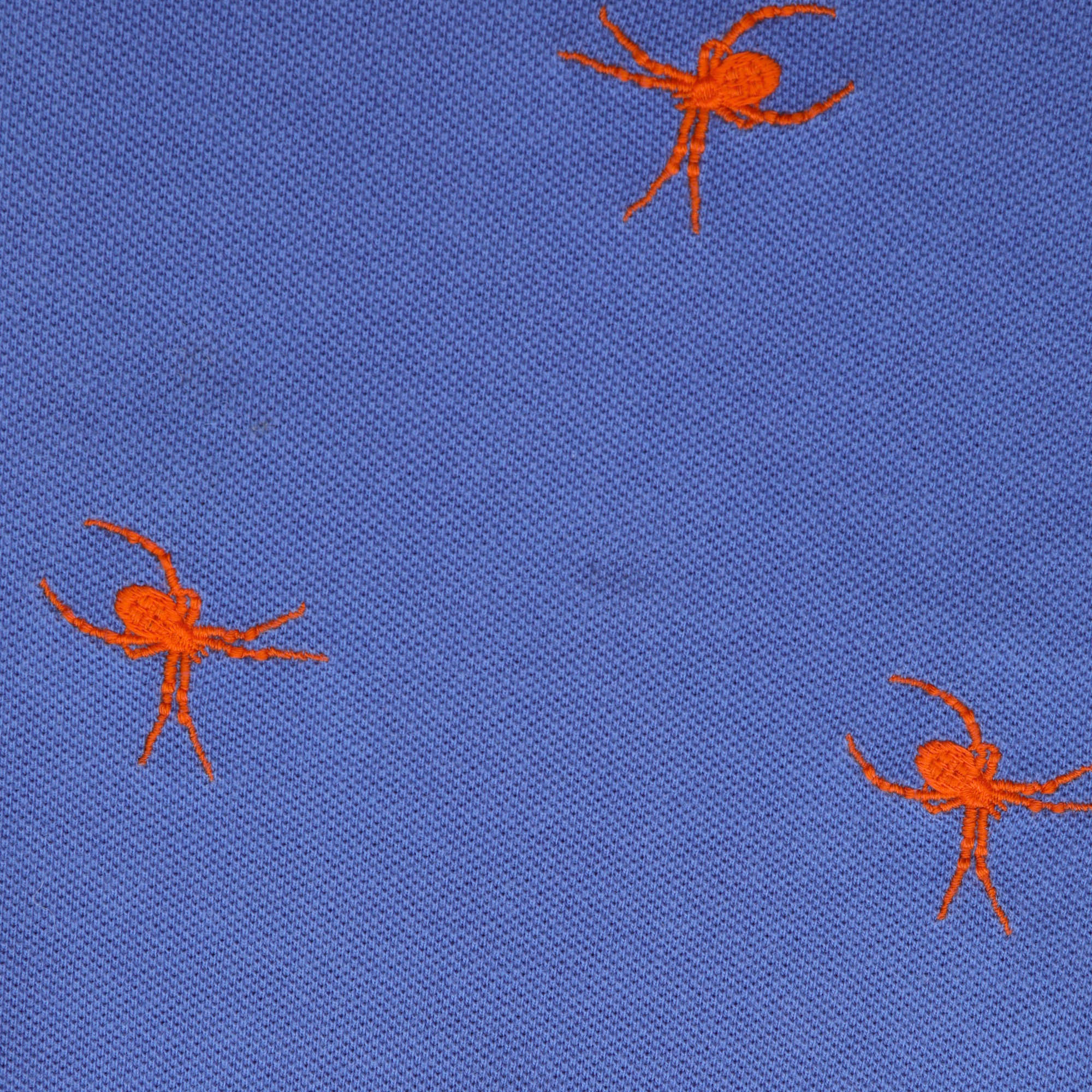 Spider Print Polo Shirt