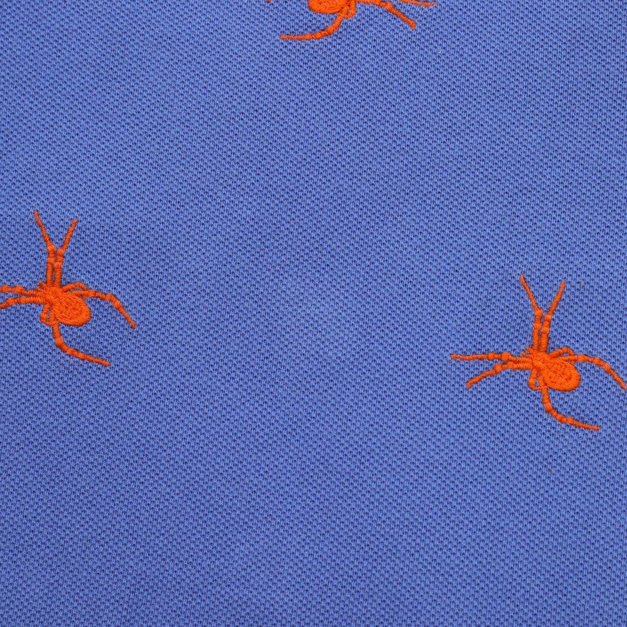 Spider Print Polo Shirt