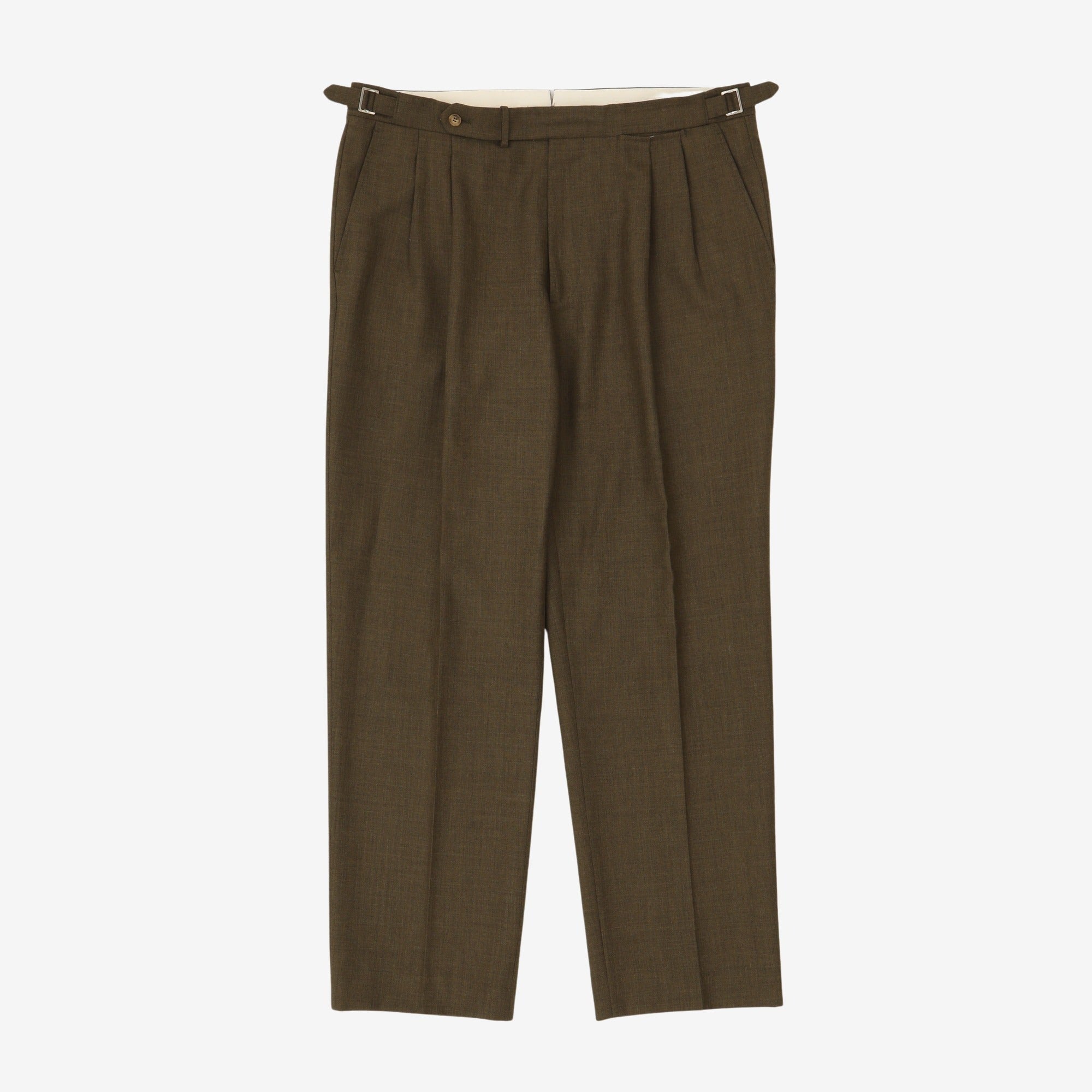 Wool Antonio High Twist Trousers (38W x 31L)