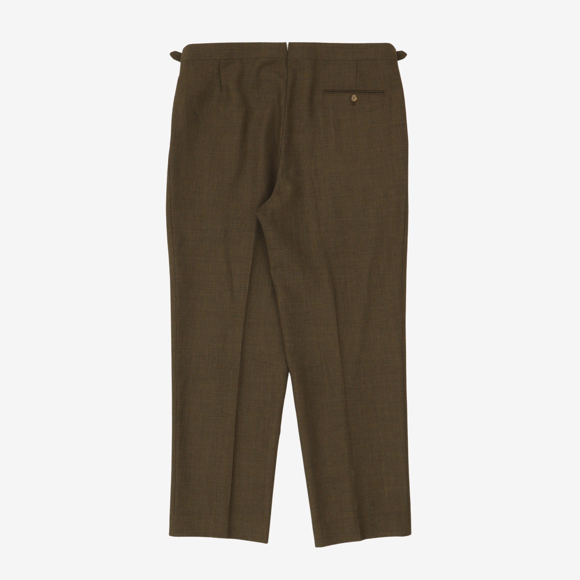 Wool Antonio High Twist Trousers (38W x 31L)