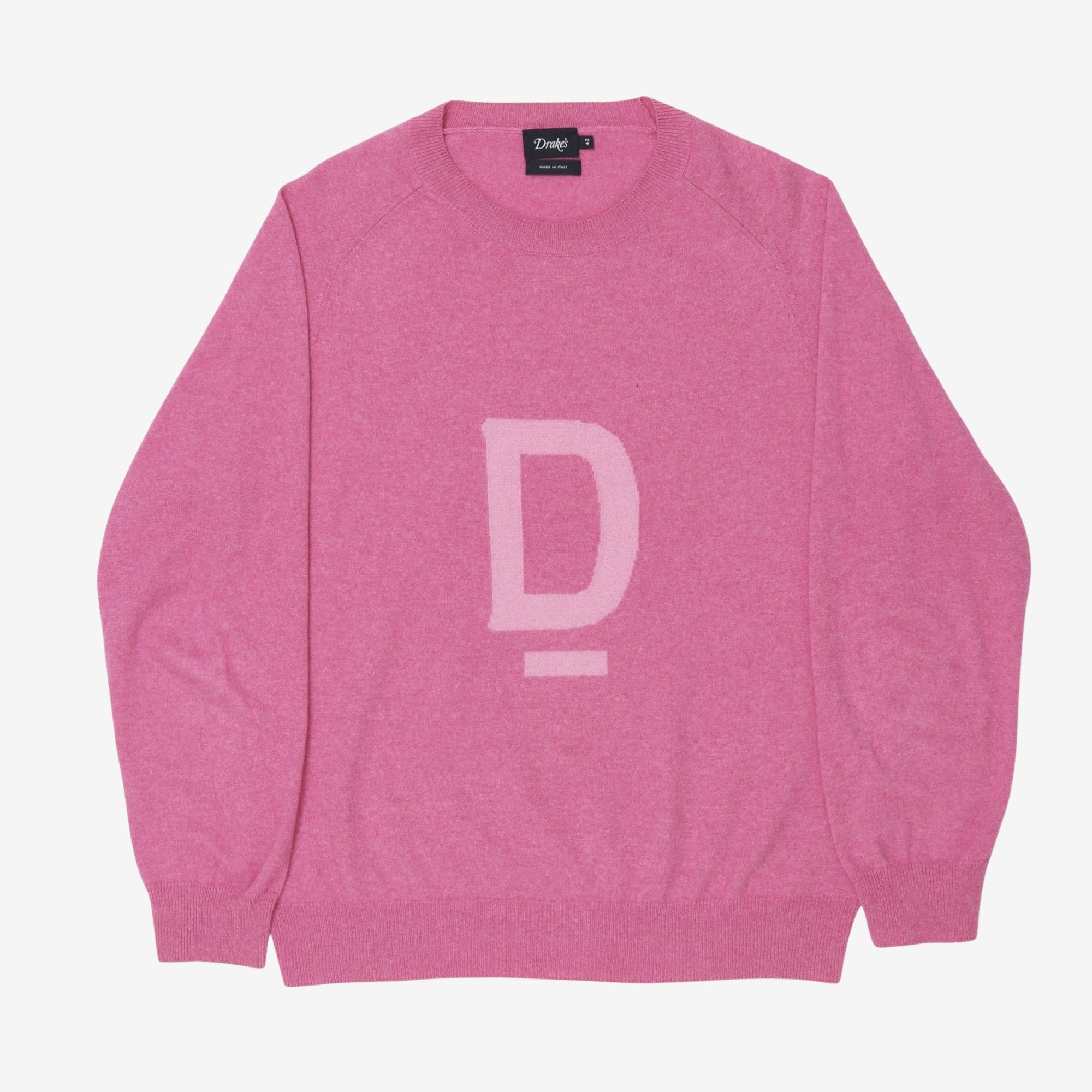 D Emblem Cashmere Blend Sweater