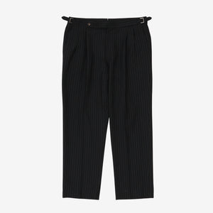 Wool Antonio Chalk Stripe Trousers (38W x 30L)
