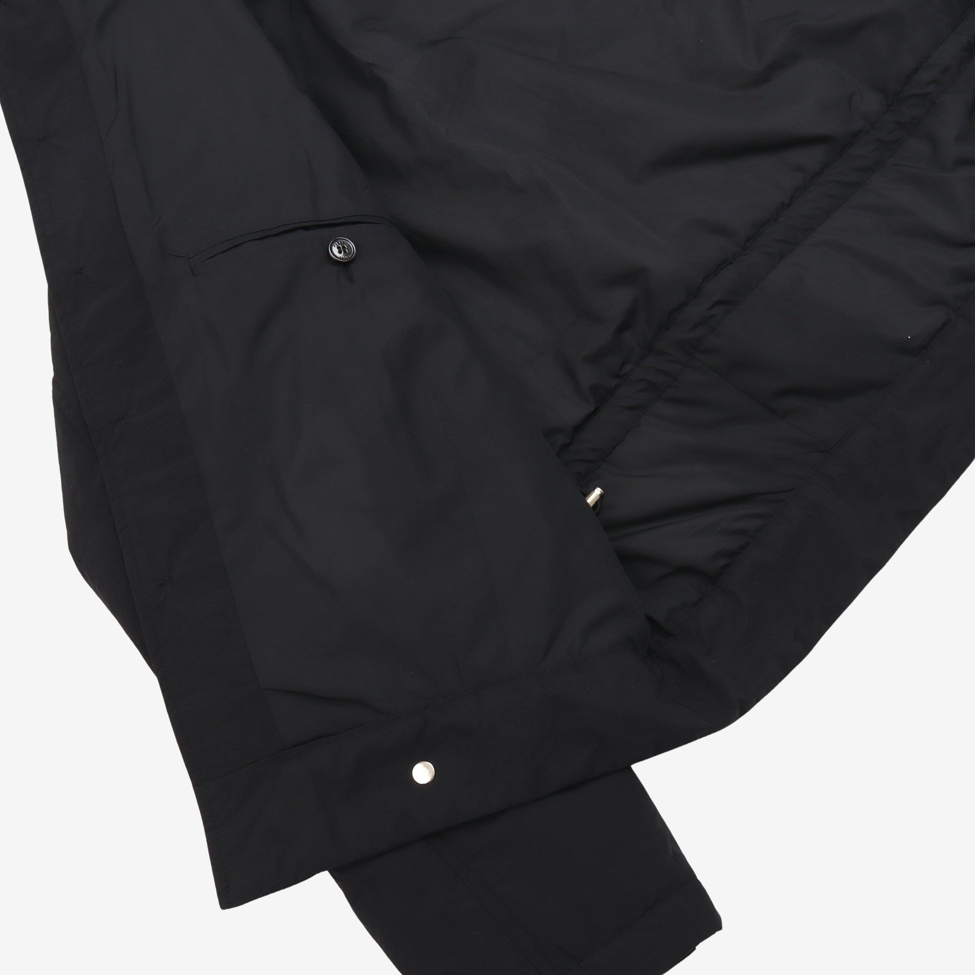 Zip Crinkled Padded Jacket