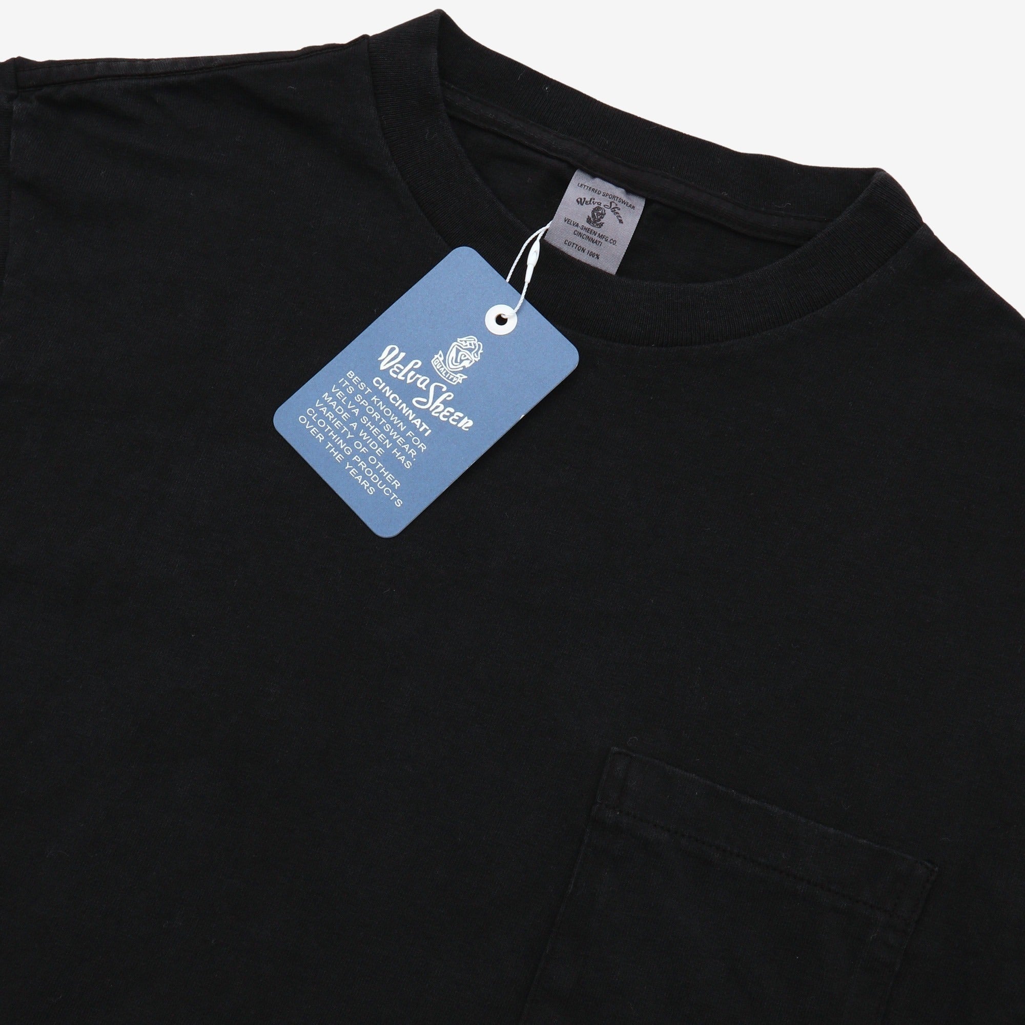 Indigo Dyed Pocket Tee