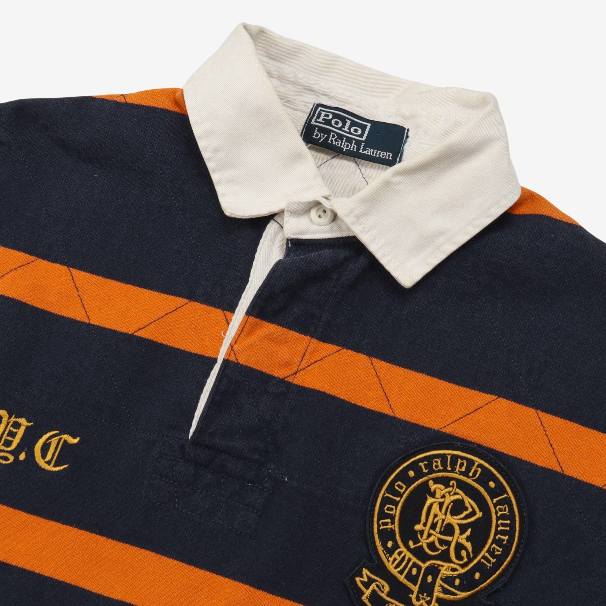 Stripe Rugby Polo Shirt