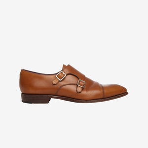 Leather Monk Strap Shoes