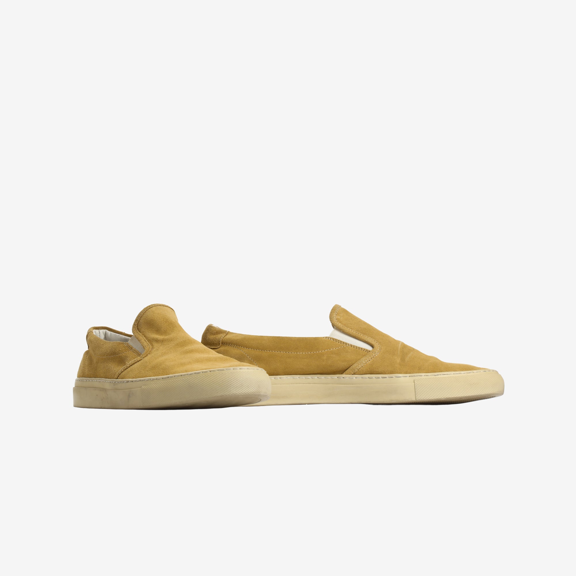 Suede Slip On Sneakers