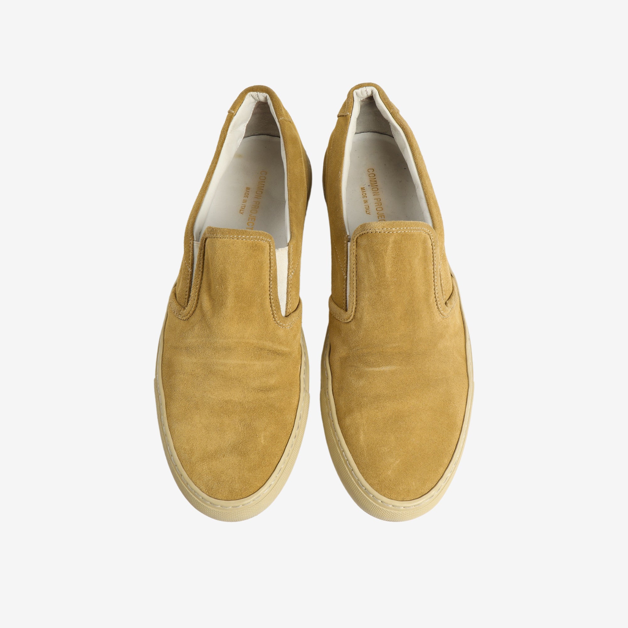 Suede Slip On Sneakers