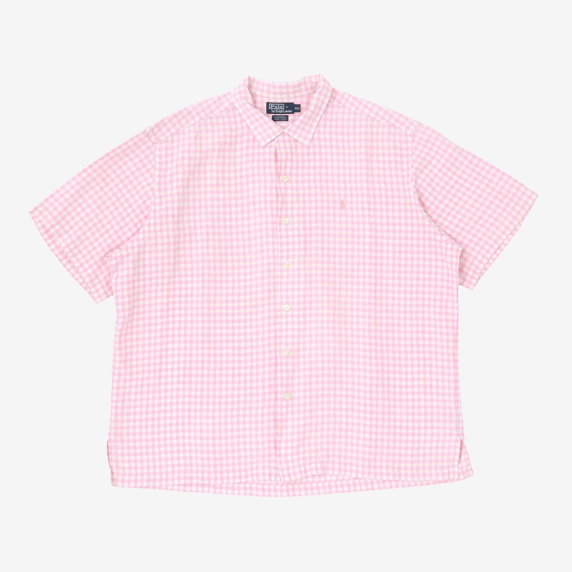 SS Check Linen Shirt