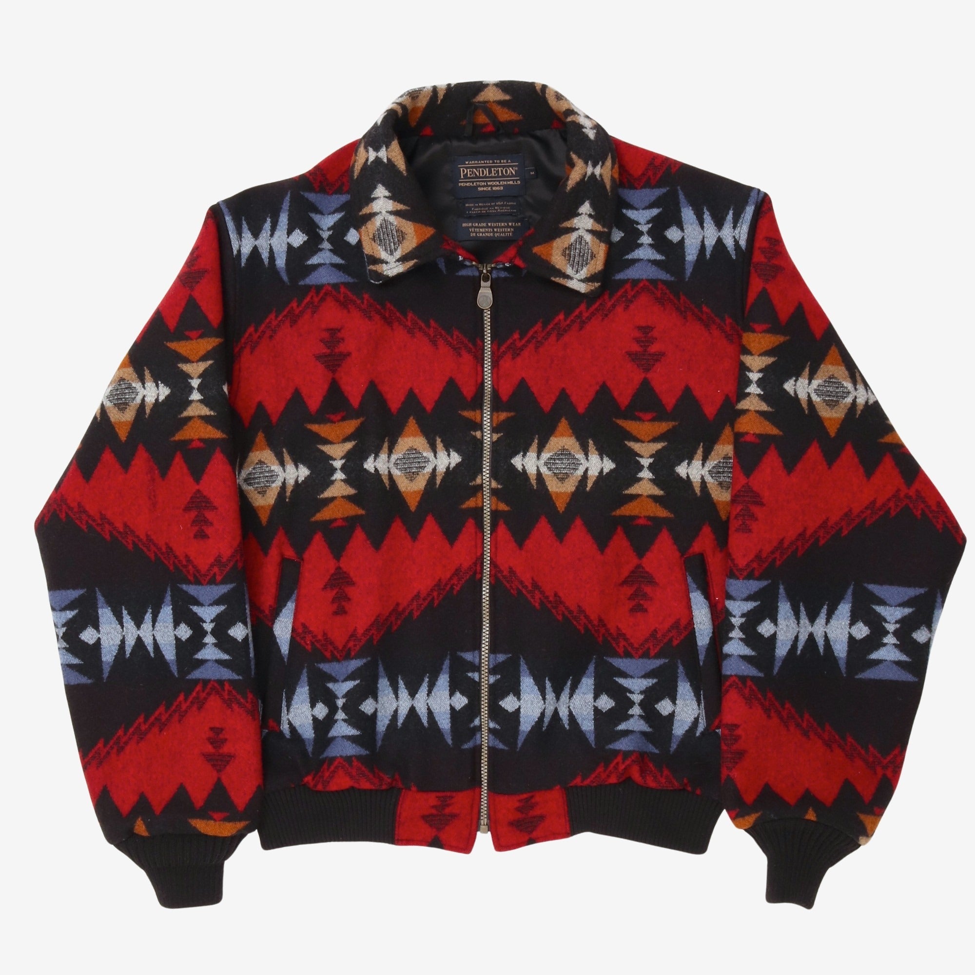 Aztec Pattern Coach Jacket