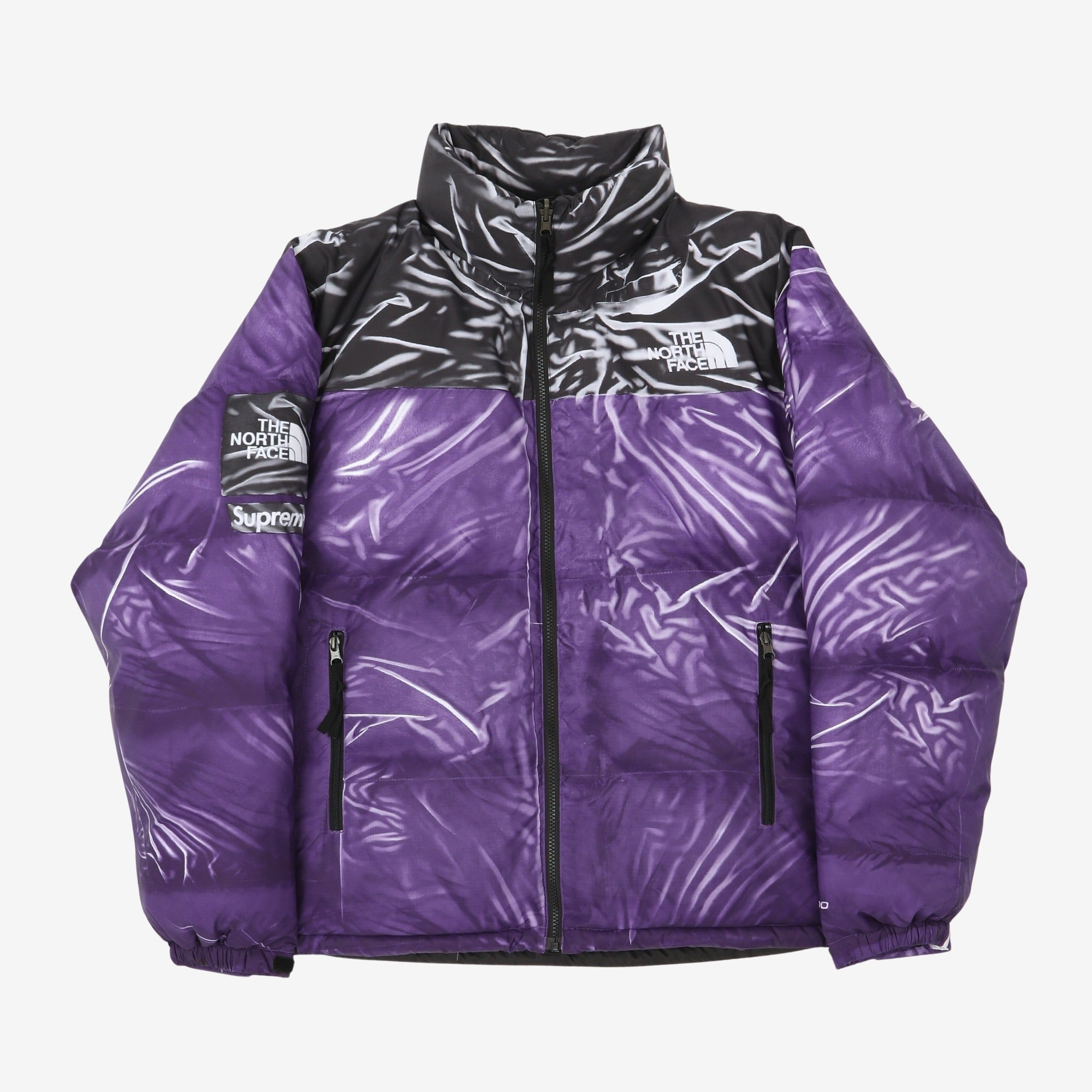 Supreme Printed Nuptse Trompe L'oeil Jacket