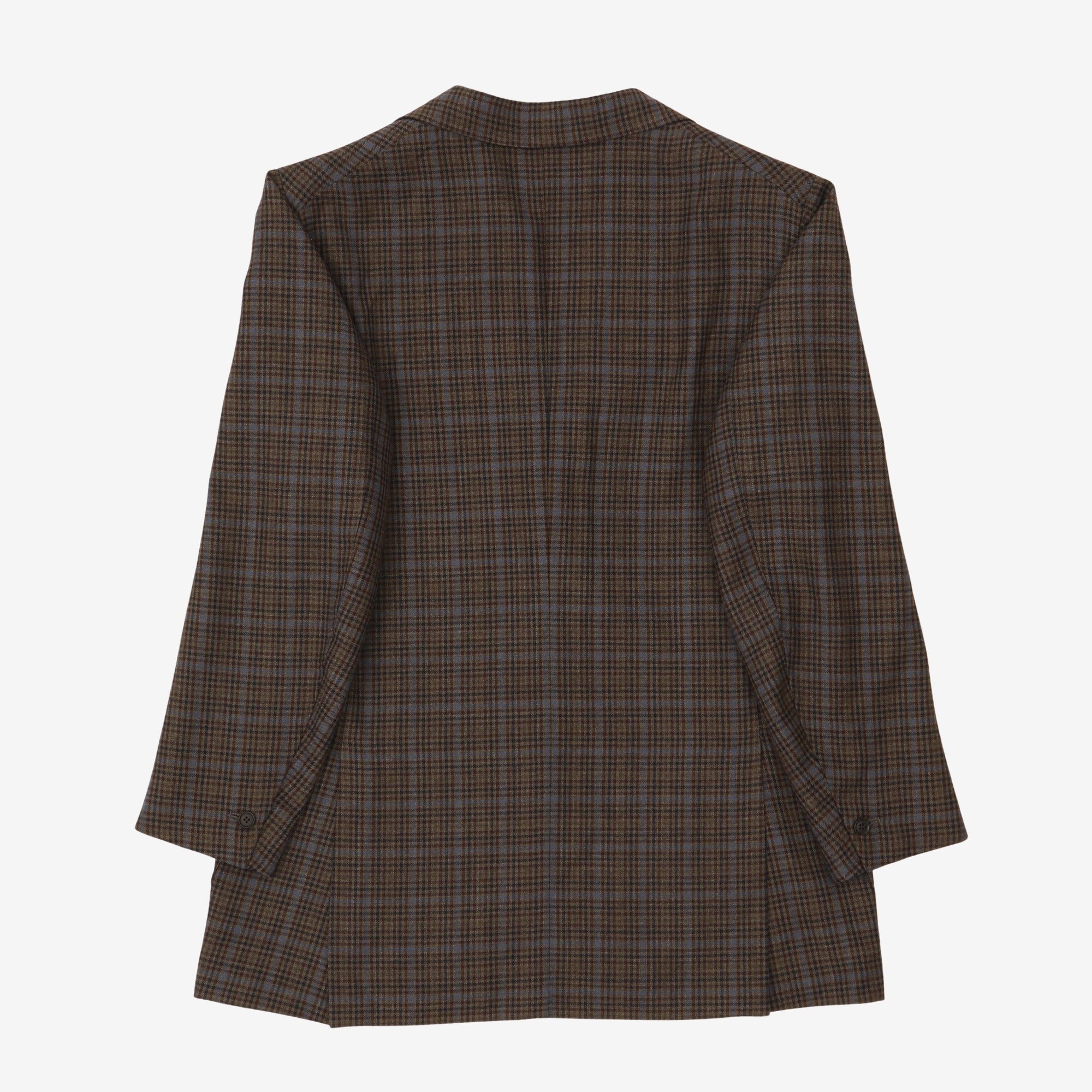 Wool Check Blazer