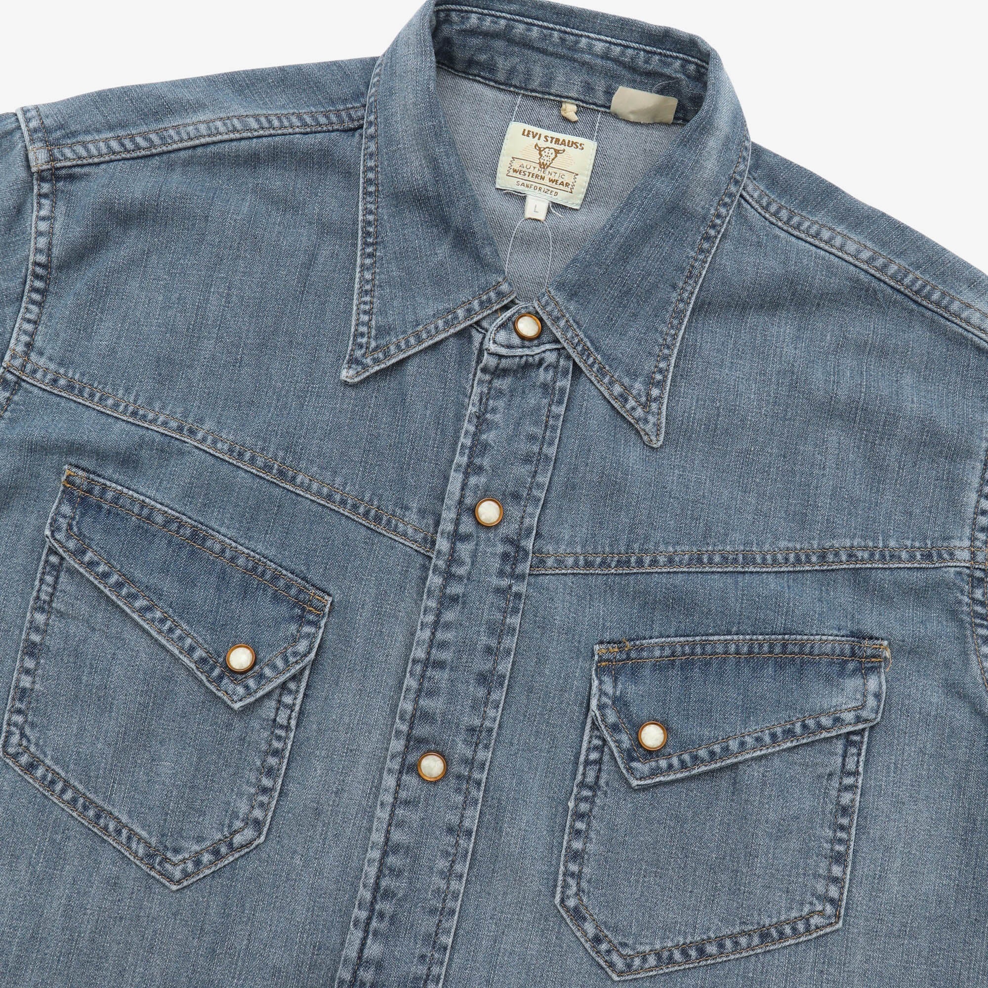 Vintage Western Denim Shirt