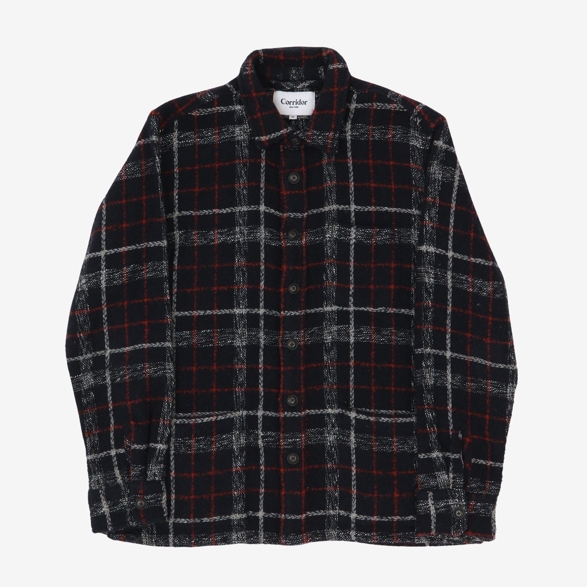 Wool Blend Overshirt