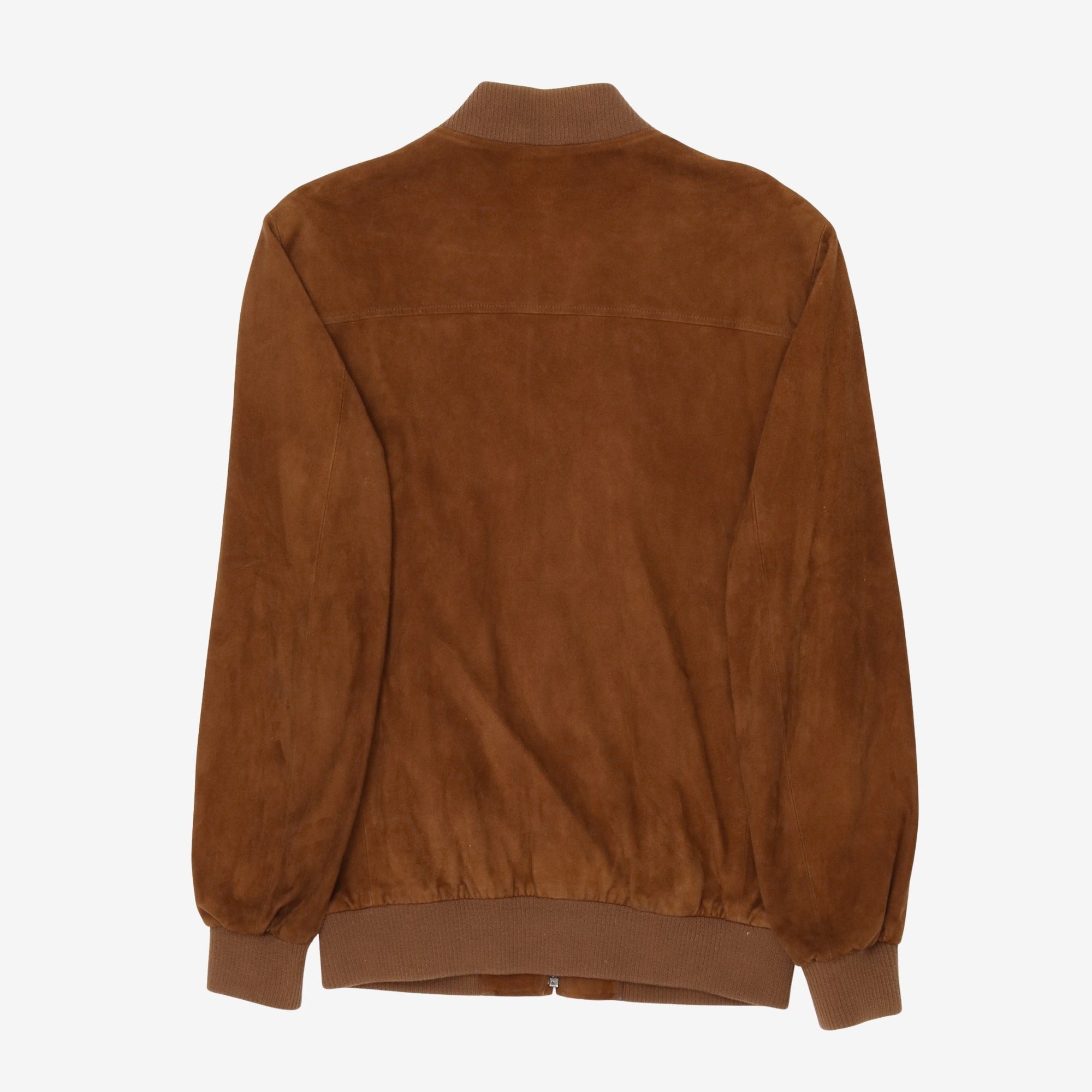 Hak Suede Bomber Jacket