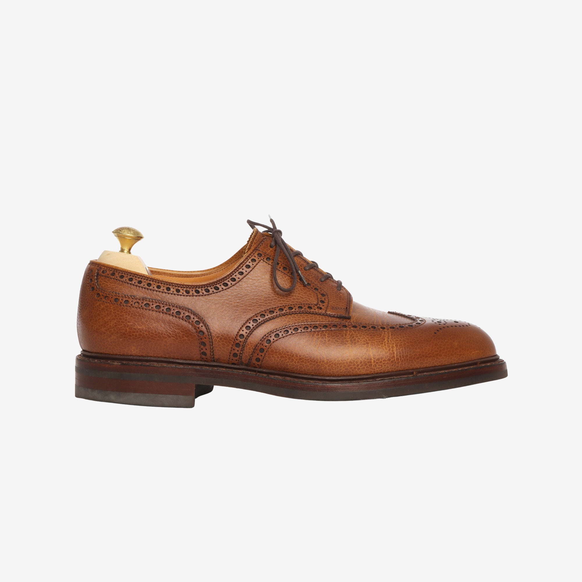 Pembroke Grained Leather Shoes