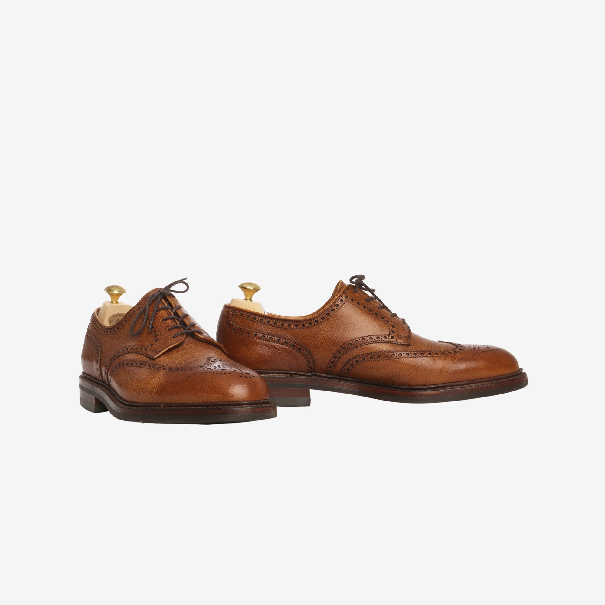 Pembroke Grained Leather Shoes