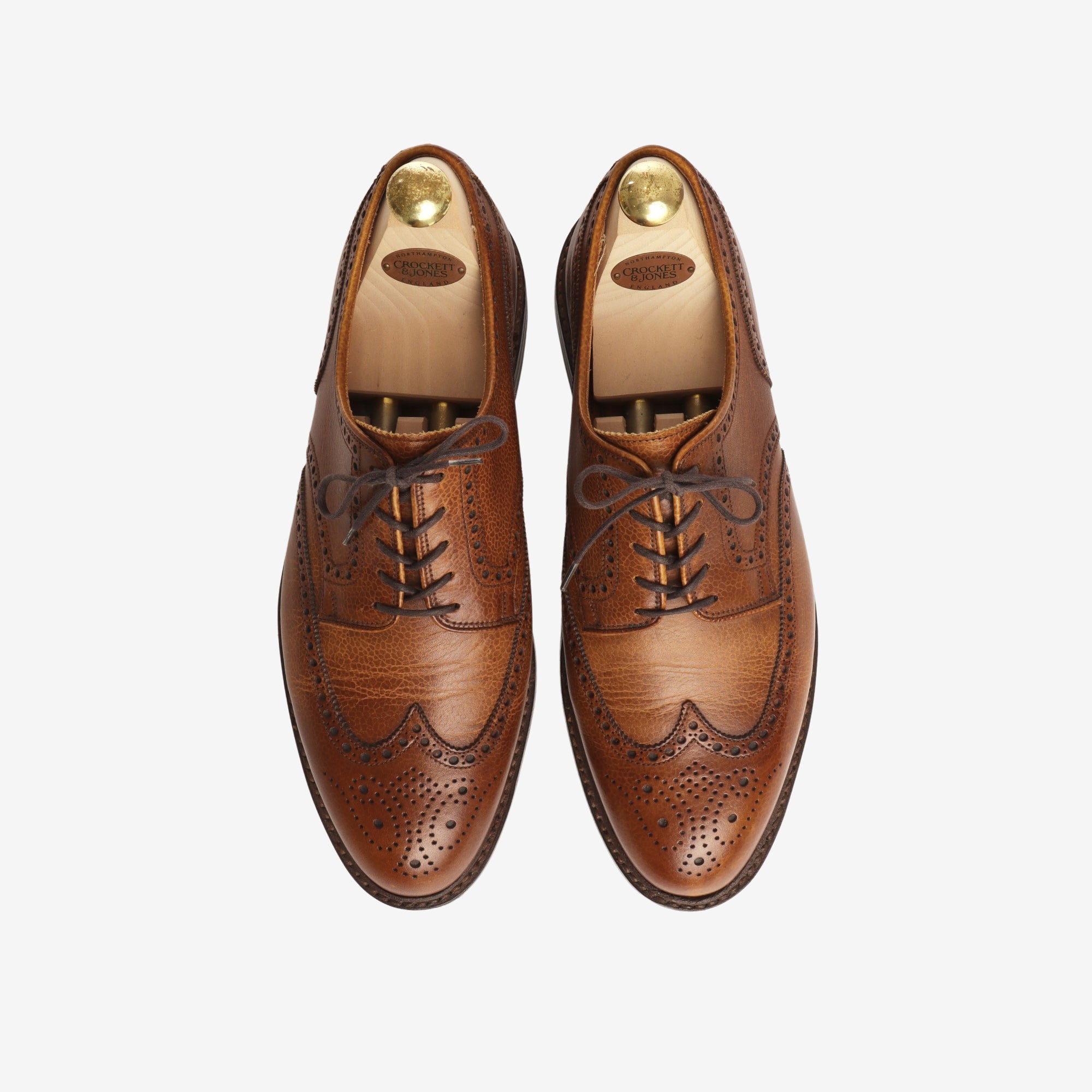 Pembroke Grained Leather Shoes