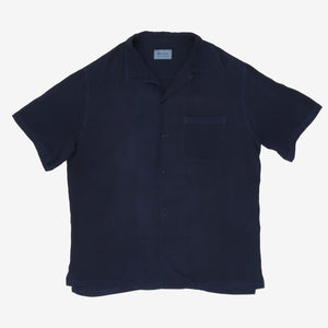 SS Open Collar Rayon Shirt