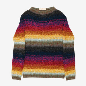 Knitted Intarsia Sweatshirt (Oversized)