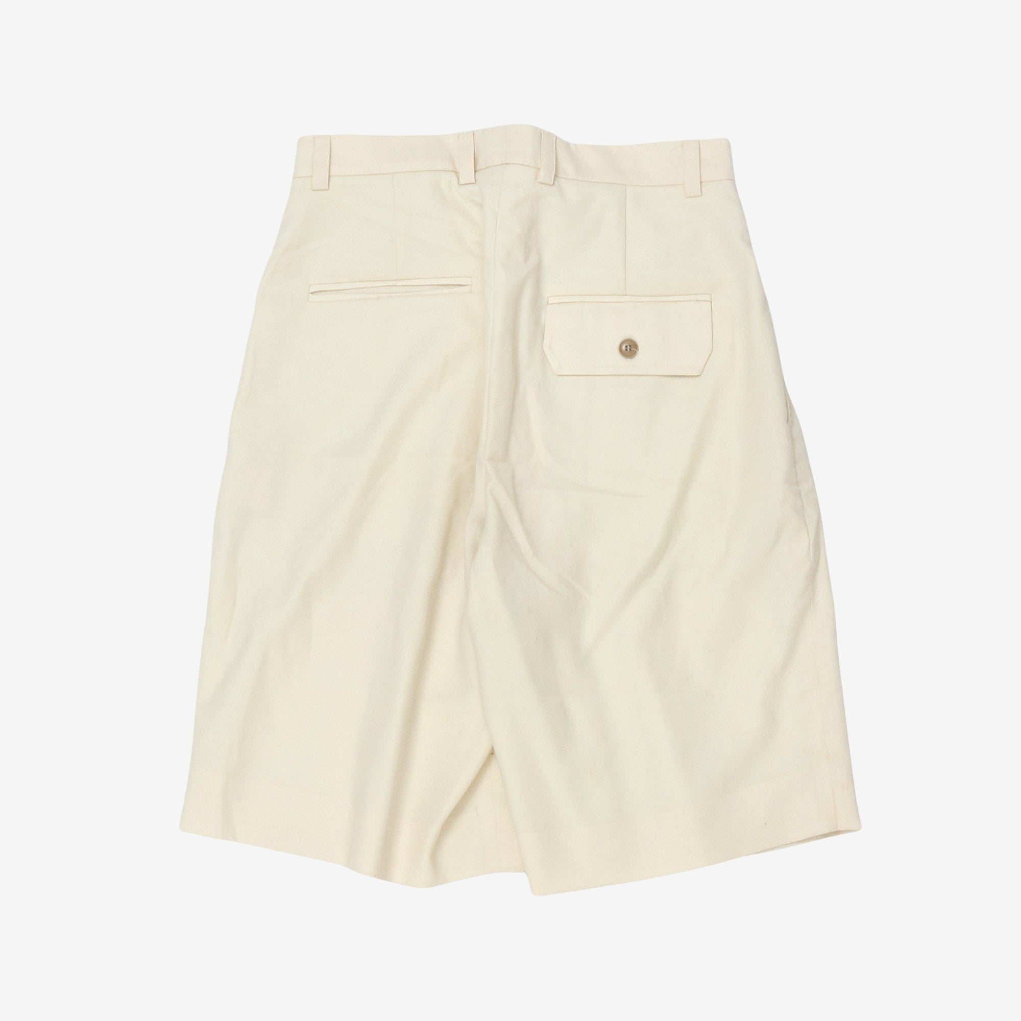 Wide Leg Pleated Chino