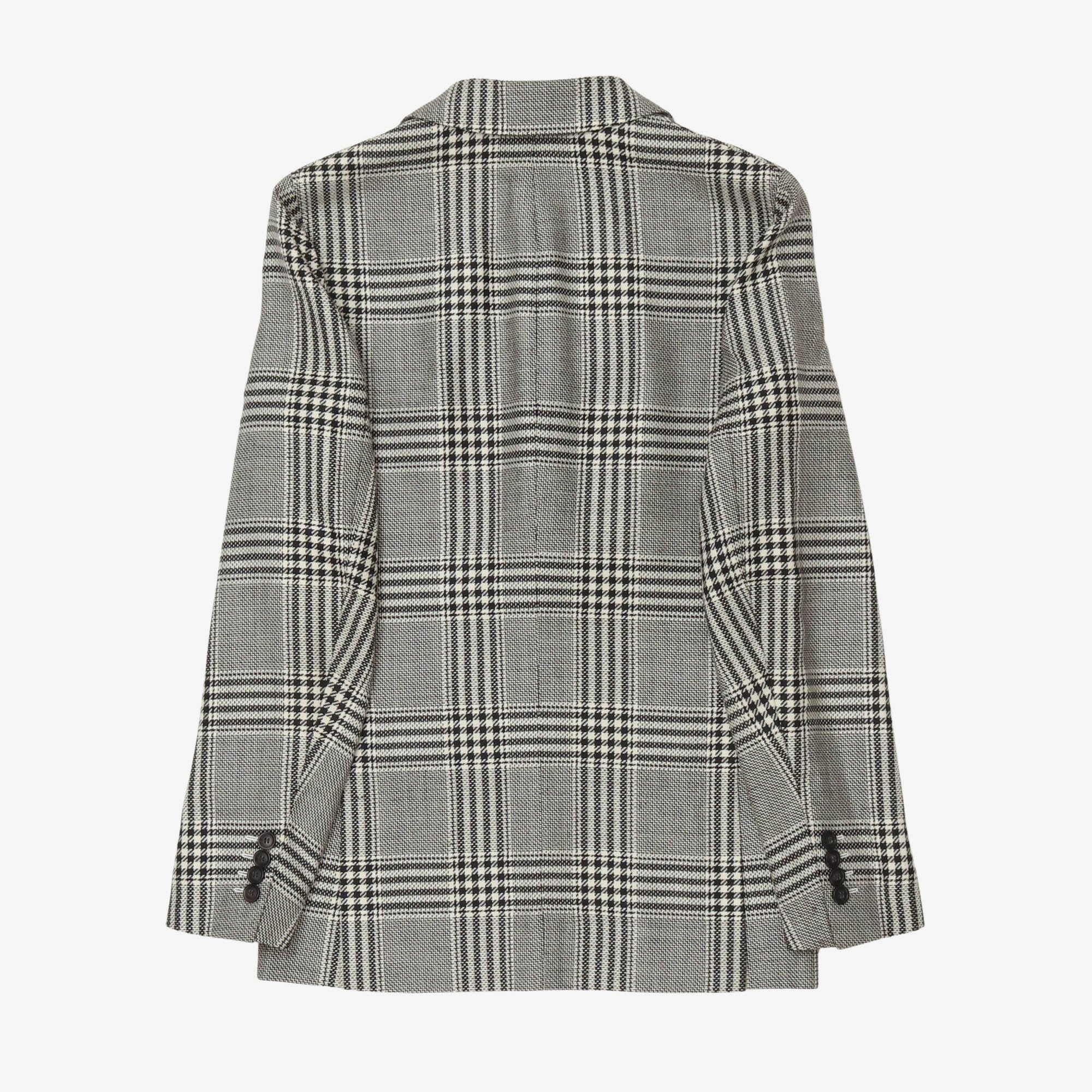 Wool Check Blazer